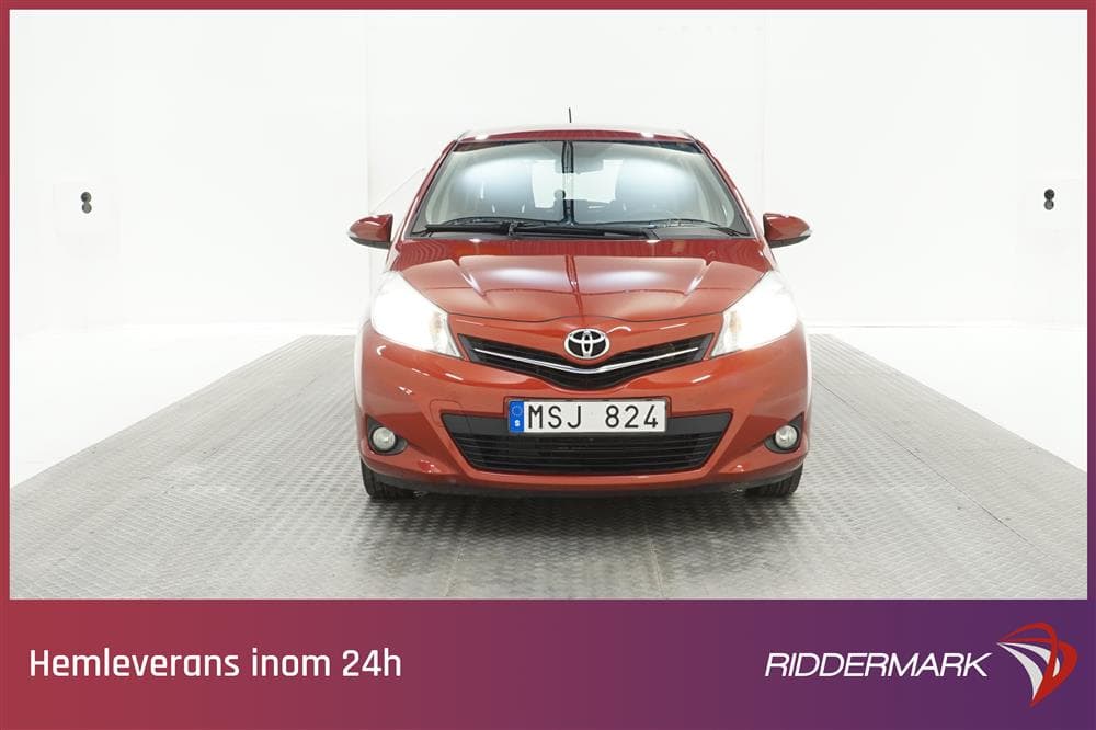 Toyota Yaris 1.33 100hk B-Kamera Låg Skatt