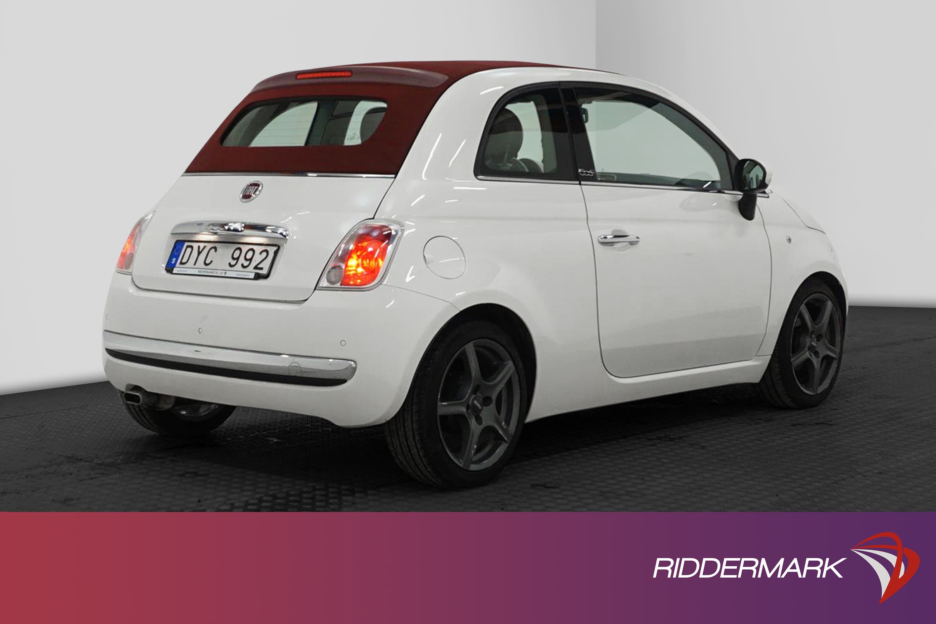 Fiat 500C 1.2 69hk Lounge Låg Skatt 0,48L/milexteriör