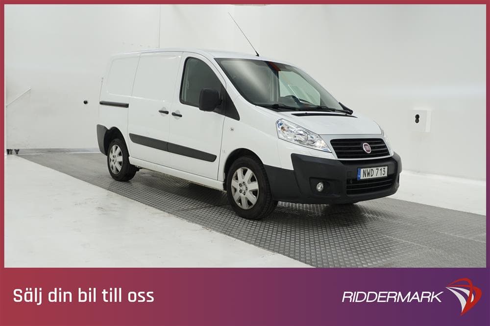 Fiat Scudo 2.0 MJT 130hk 3sits Drag M-värmare Nyservad 