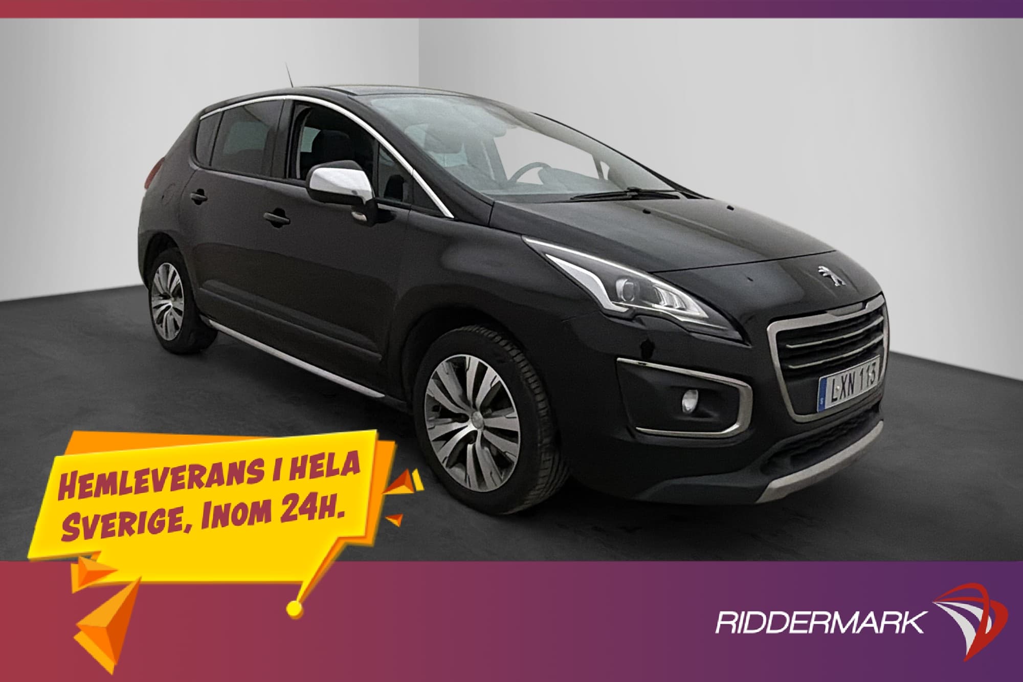 Peugeot 3008 1.6 BlueHDi Allure Pano Kamera  Drag Ny-Kamrem