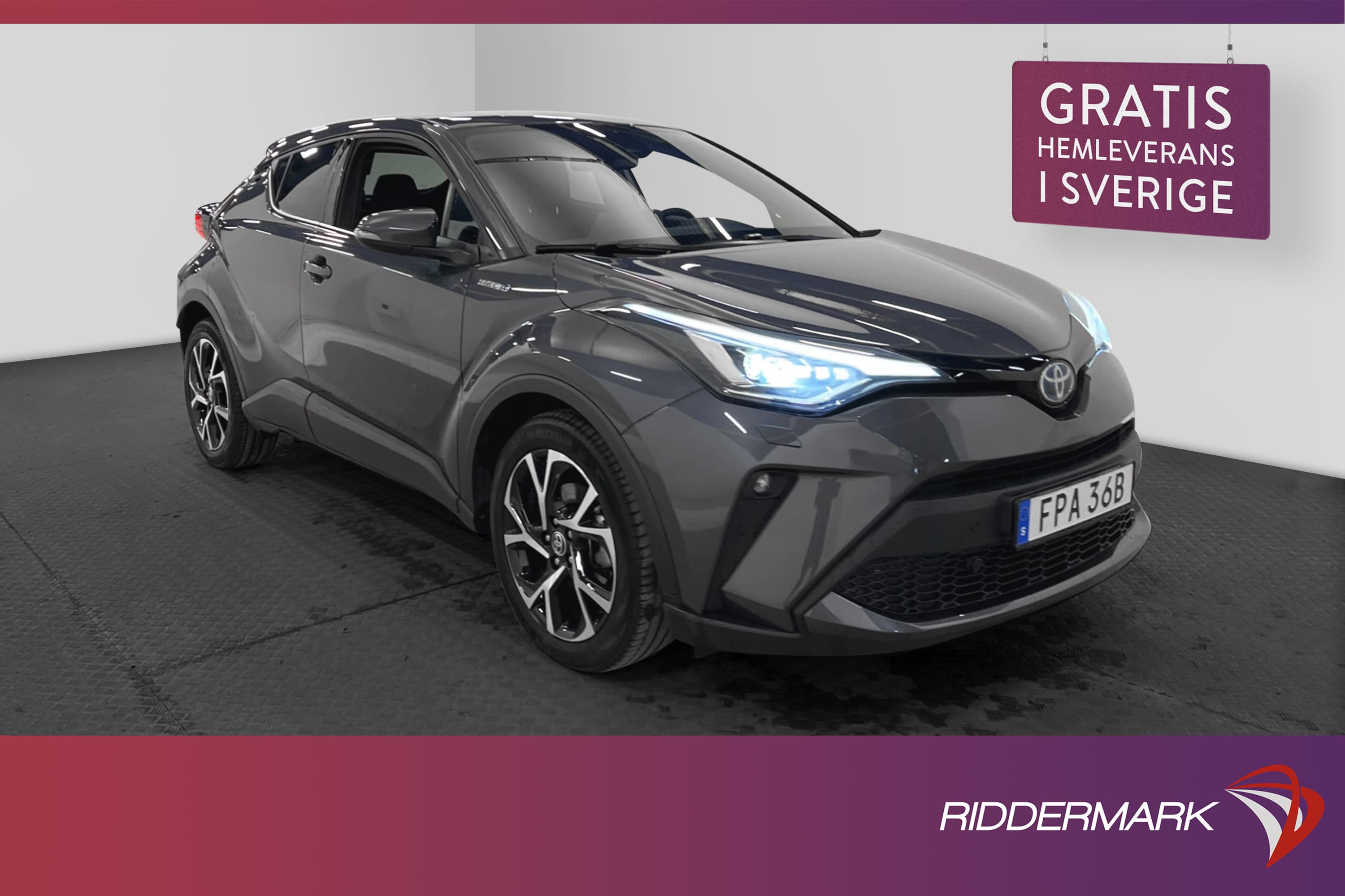 Toyota C-HR Hybrid 122hk