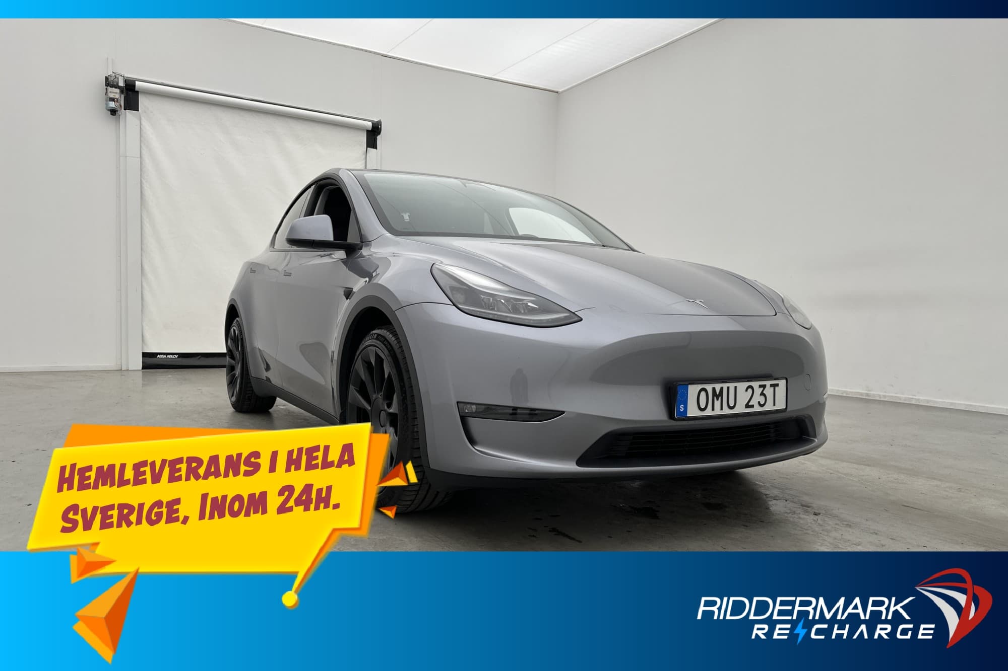 Tesla Model Y Long Range AWD Svensksåld Dragkrok MOMS