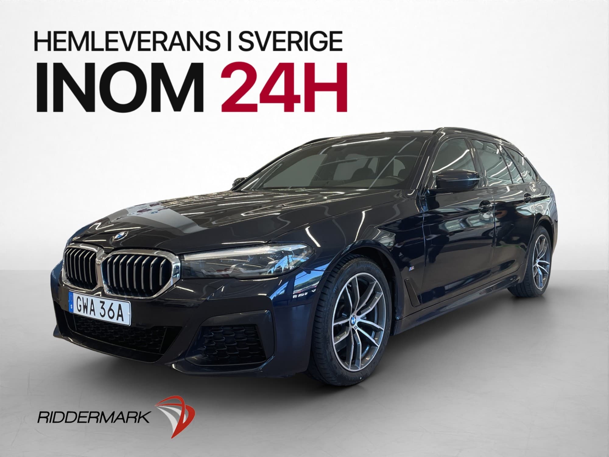BMW 520d xDrive 190hk M Sport Skinn Kamera Drag CarPlay Navi