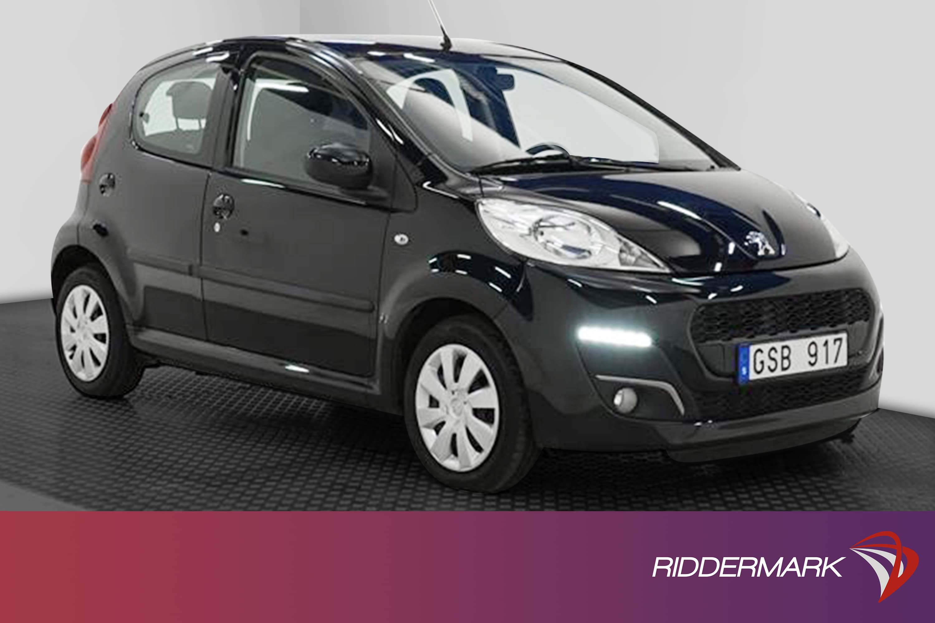 Peugeot 107 5dr 1.0 68hk 2 brukare 0.43l/milexteriör