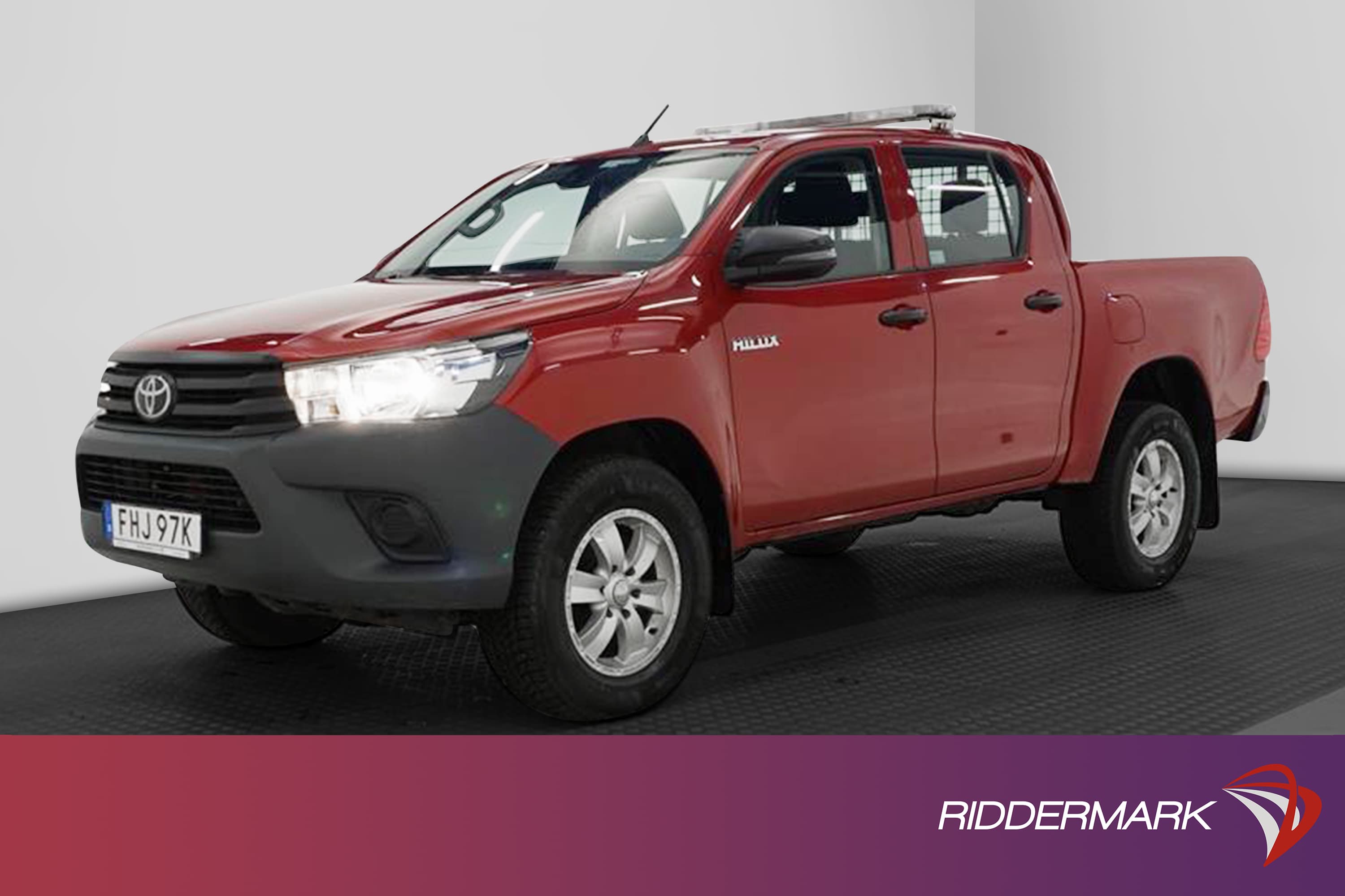 Toyota Hilux 2.4 D 4WD Dragkrok Diffspärr Moms