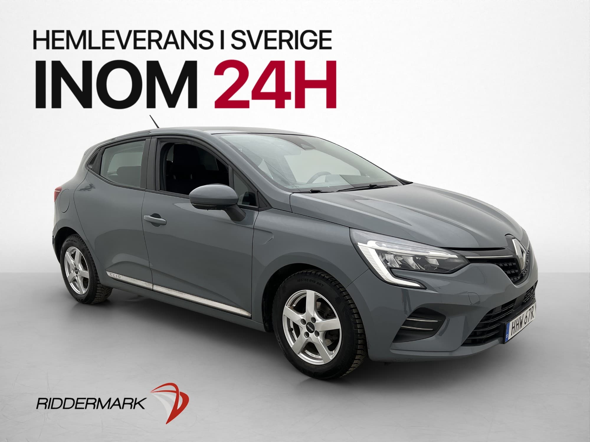 Renault Clio 1.0 SCe 72hk Zen Sensorer Bluetooth Låg Skatt