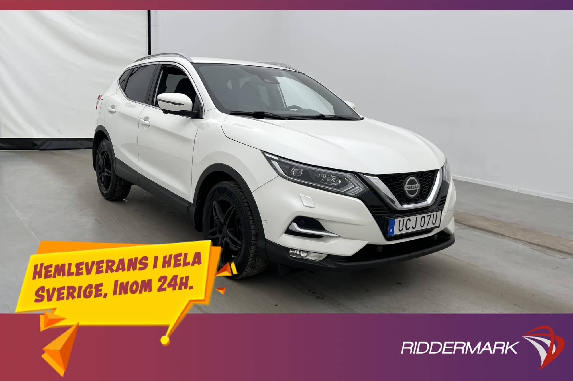 Nissan Qashqai 1.3 160hk Tekna+ 360° BOSE Skinn Navi Drag