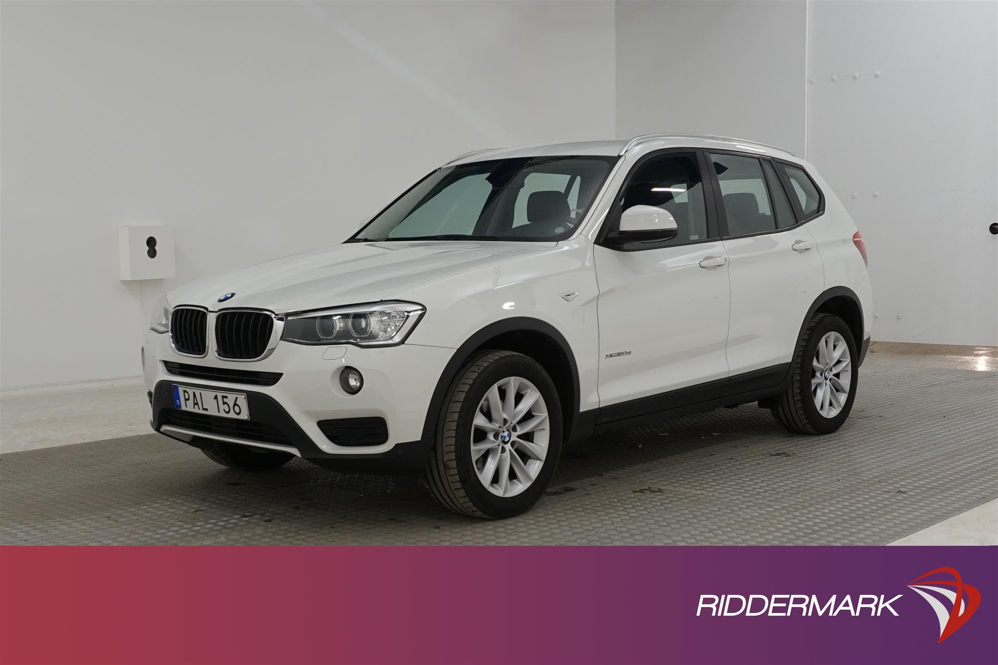 BMW X3 xDrive20d 190hk Steptronic Halvskinn Drag 0.52/mil