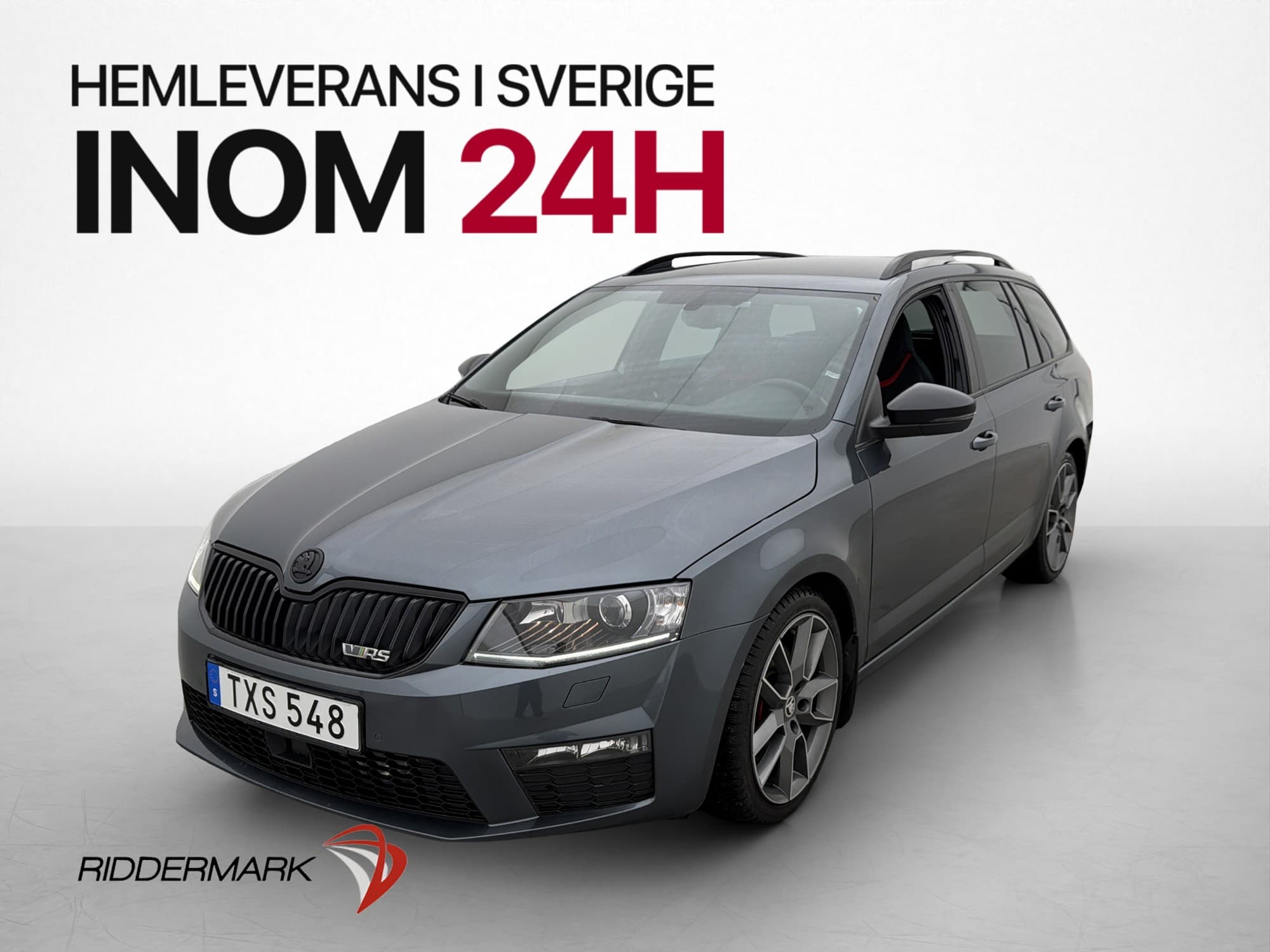 Skoda Octavia 2.0 TDI 184hk 4x4 RS Värmare Kamera Drag Skinn