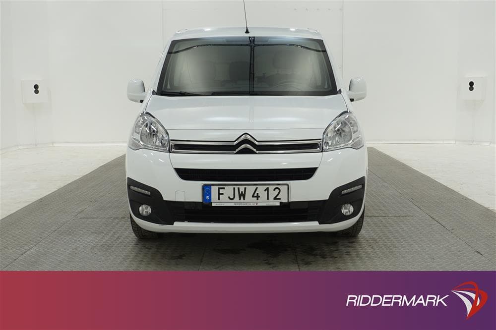 Citroën Berlingo 1.6HDi Aut Eu6 100hk Värmare Dragkrok Moms