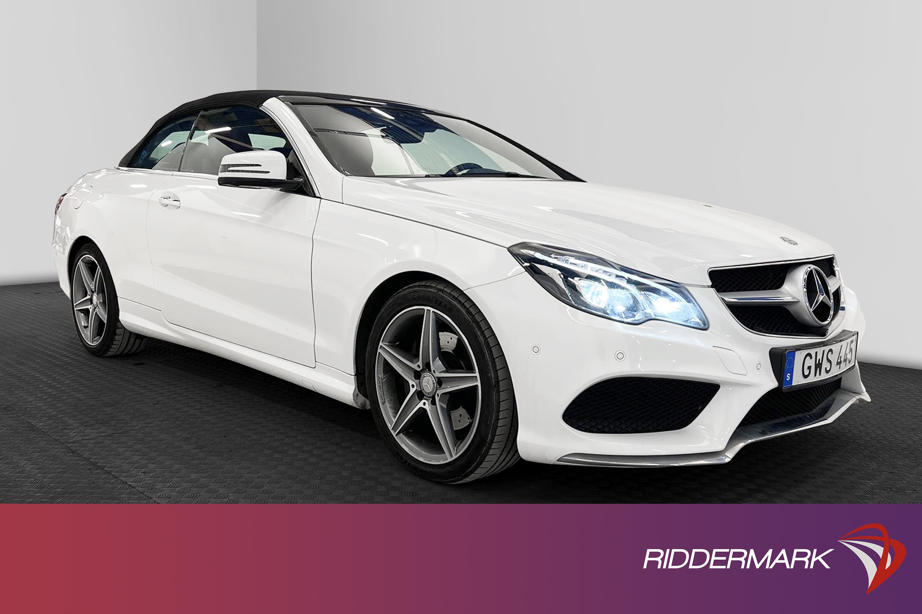Mercedes-Benz  E 250 Cabriolet 204hk AMG Sport H/K Navi 360 