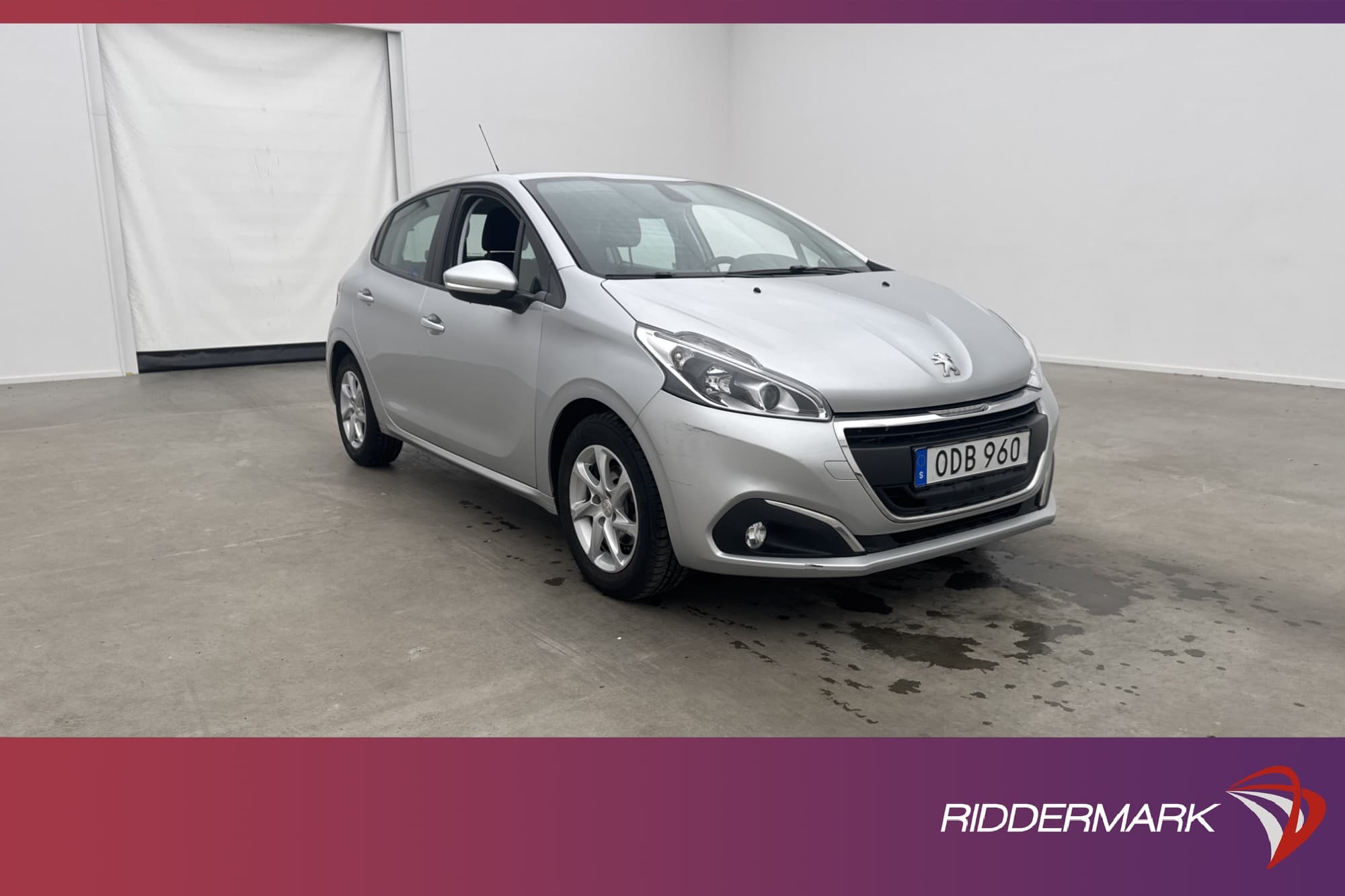 Peugeot 208 1.2 VTi 82hk Bluetooth En-Brukare LÅGMILAD
