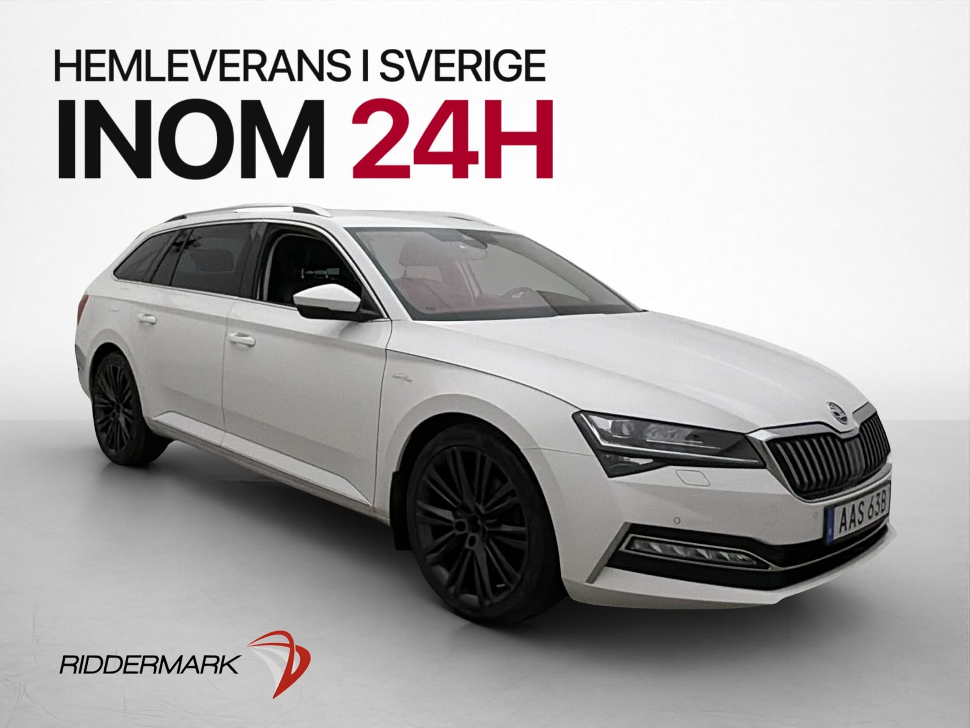 Skoda Superb 4x4 L&K Canton Värmare Drag Skinn Kamera