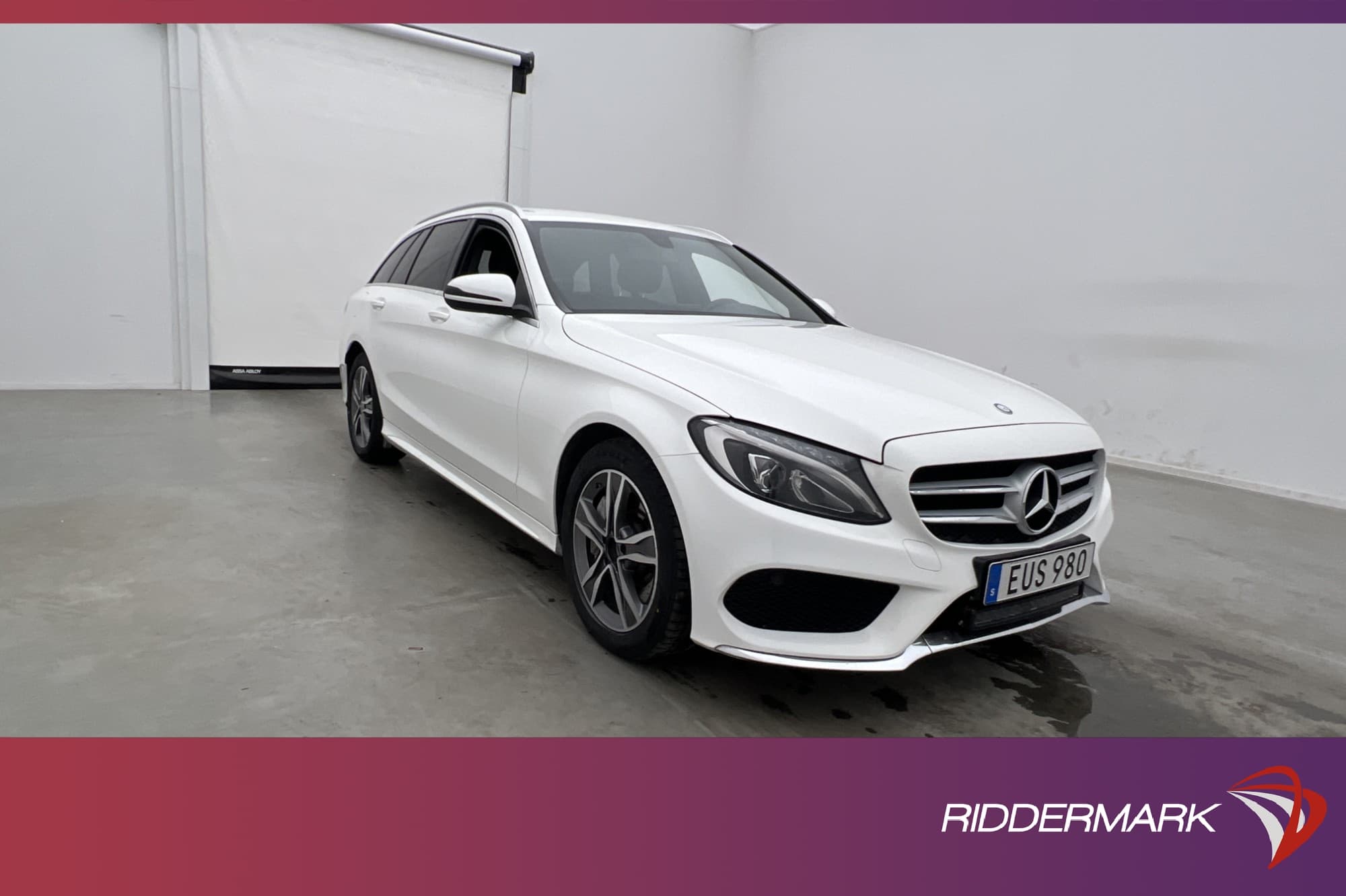 Mercedes-Benz C 250 T d 4M AMG Burmester Värmare Skinn Drag