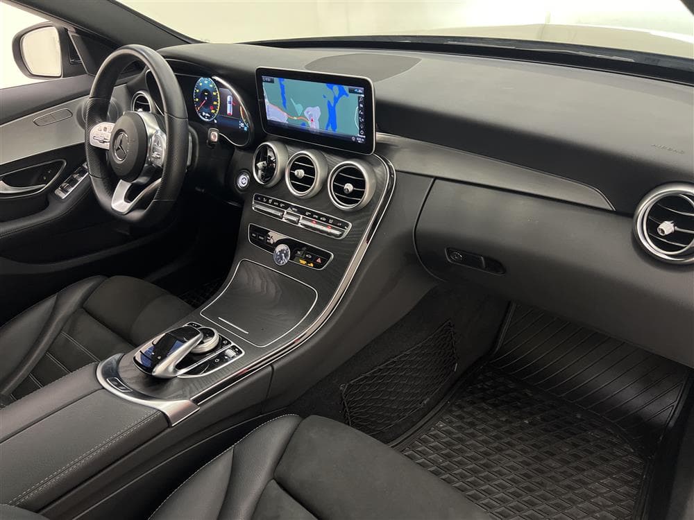 Mercedes-Benz C 220d 194hk    AMG Pano Burmester Cockpit 360interiör