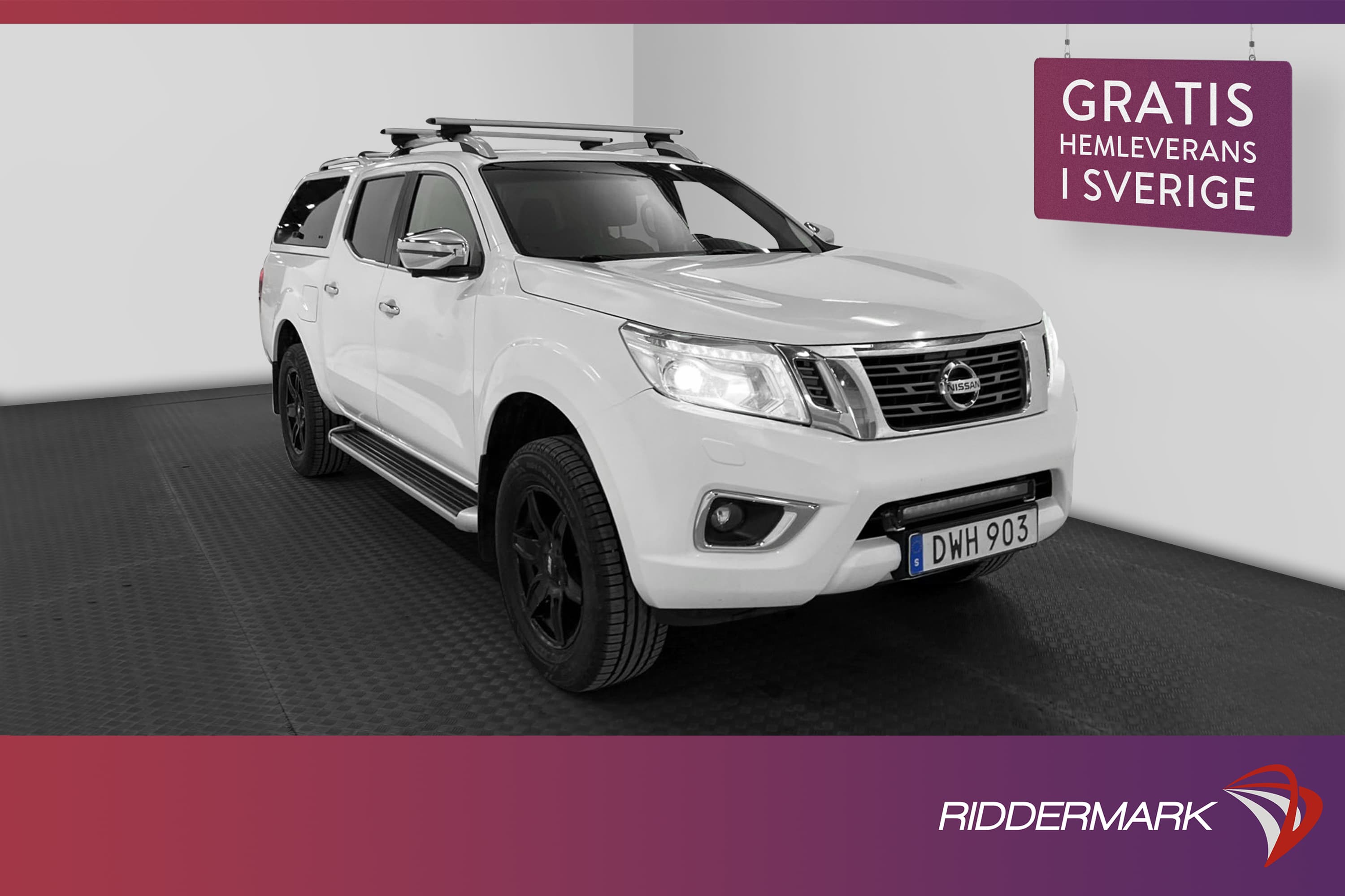 Nissan Navara Tekna 2.3dCi Automat Taklucka Värmare Moms
