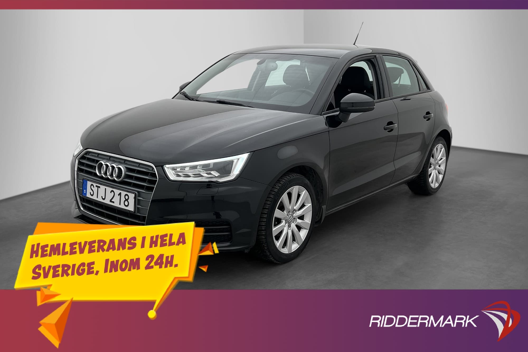 Audi A1 Sportback TFSI 95hk Proline P-Sensorer Farthållare