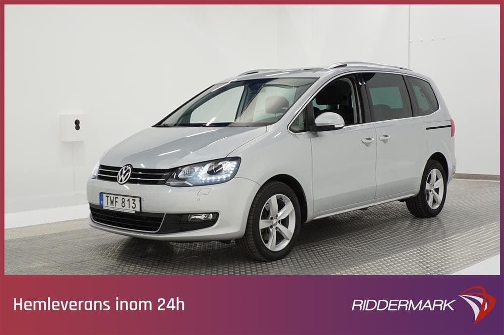 Volkswagen Sharan TDI 4M 140hk 7sits Pano B-Kamera Navi Dragexteriör