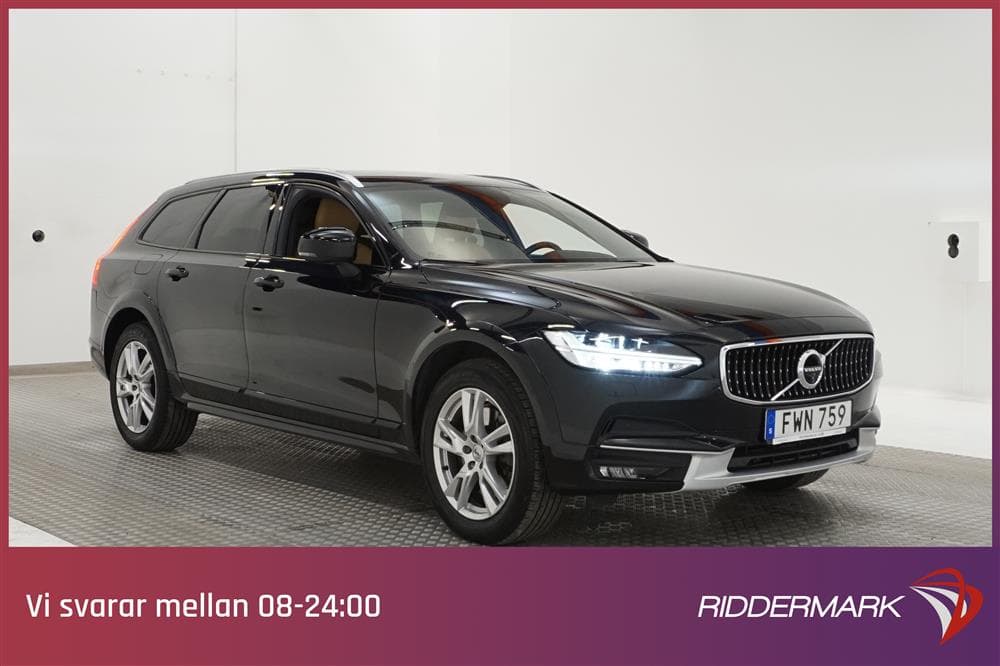 Volvo V90 D4 Cross Country AWD Pro VOC Värmare Navi HUD Drag