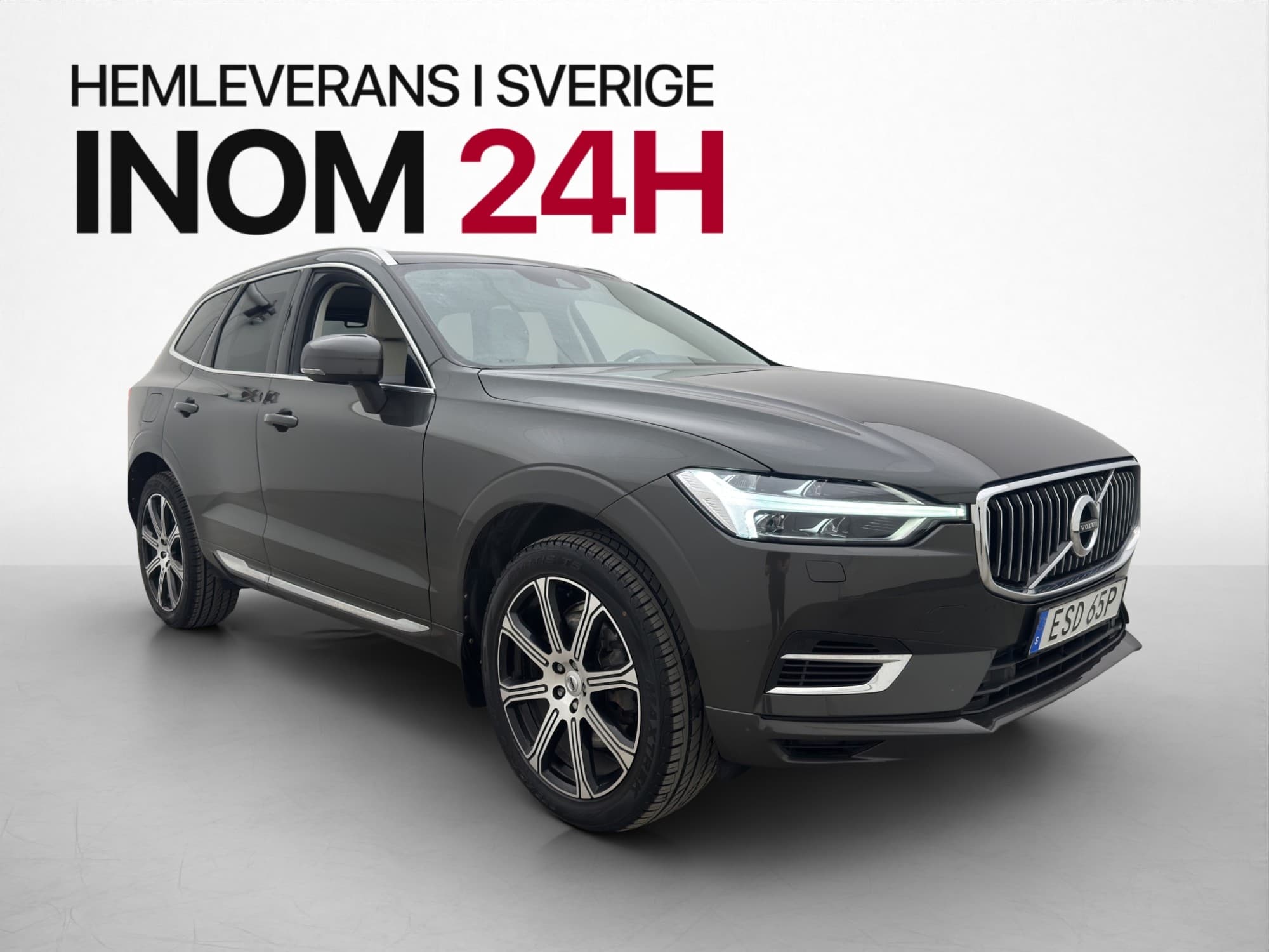 Volvo XC60 Recharge T8 AWD Inscription Pano Skinn Drag 392hk