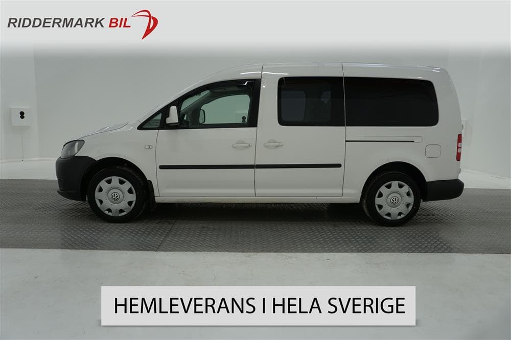 Volkswagen Caddy Life Maxi 1.6TDI Aut 7sits 102hk Värmare 