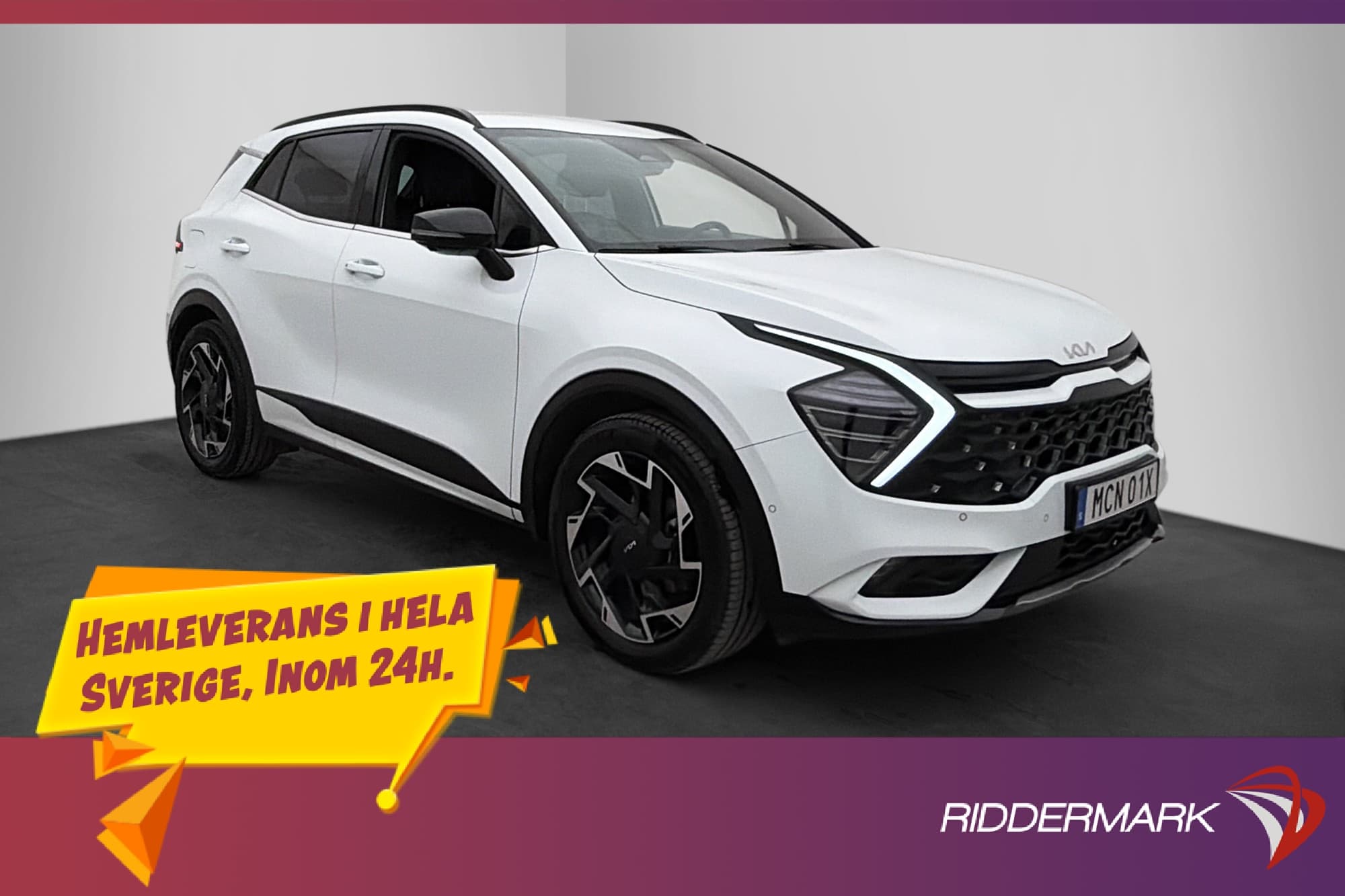 Kia Sportage PHEV AWD 265hk GT-Line H/K 360° CarPlay MOMS