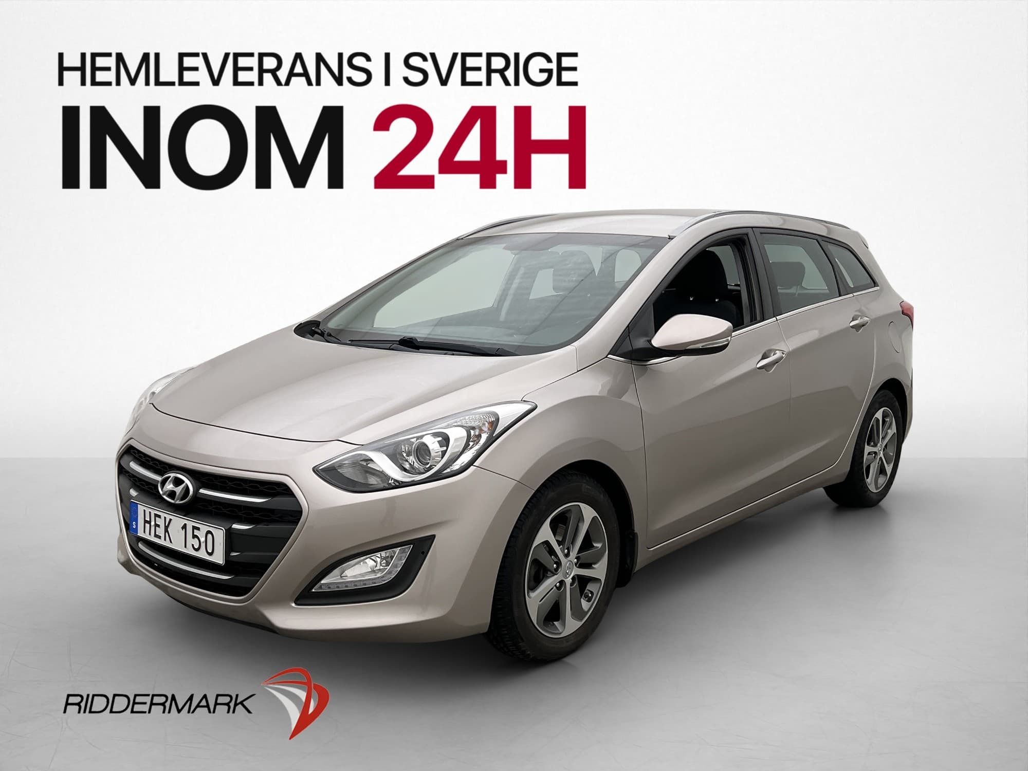 Hyundai i30 1.6 GDI 135hk Bluetooth 2-Zons 0,58l/mil
