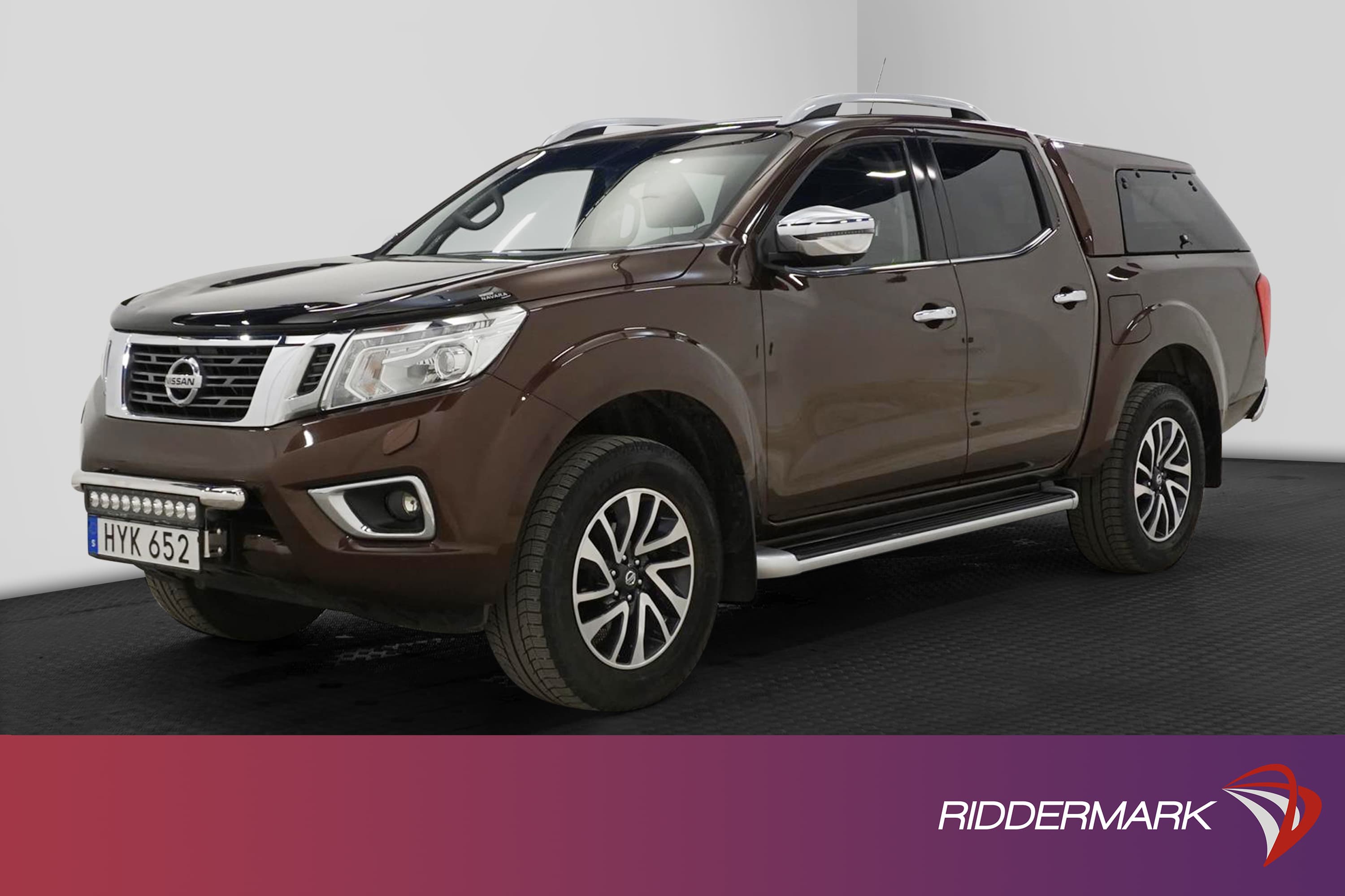 Nissan Navara 2.3dCi Automat 190hk Tekna Drag Värmare Moms