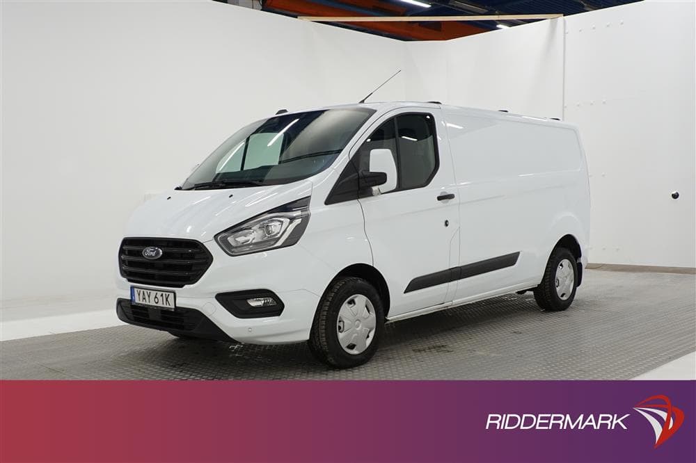 Ford Transit Custom Kamera Lång Värmare Drag Moms