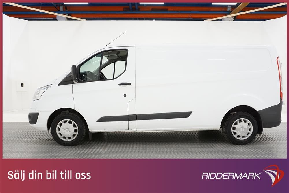 Ford Transit Custom 2.2 TDCi 125hk L2 Drag PDC Värmare Moms