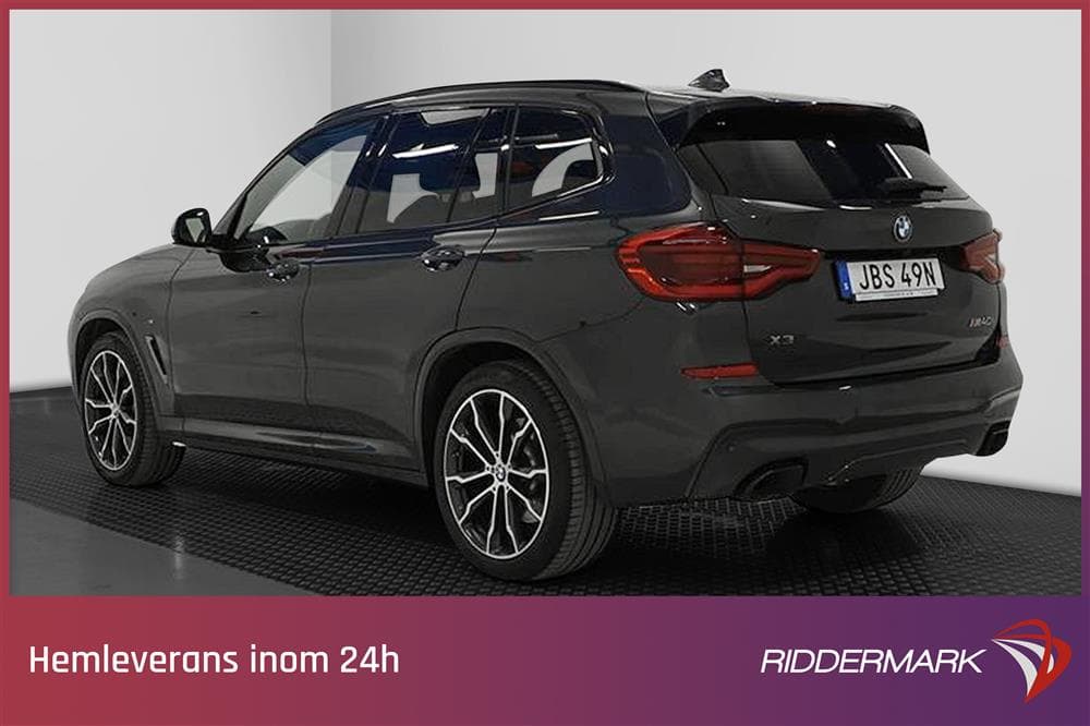 BMW X3 M40i xDrive 340hk Innovation Pano Harman 360° Kameraexteriör