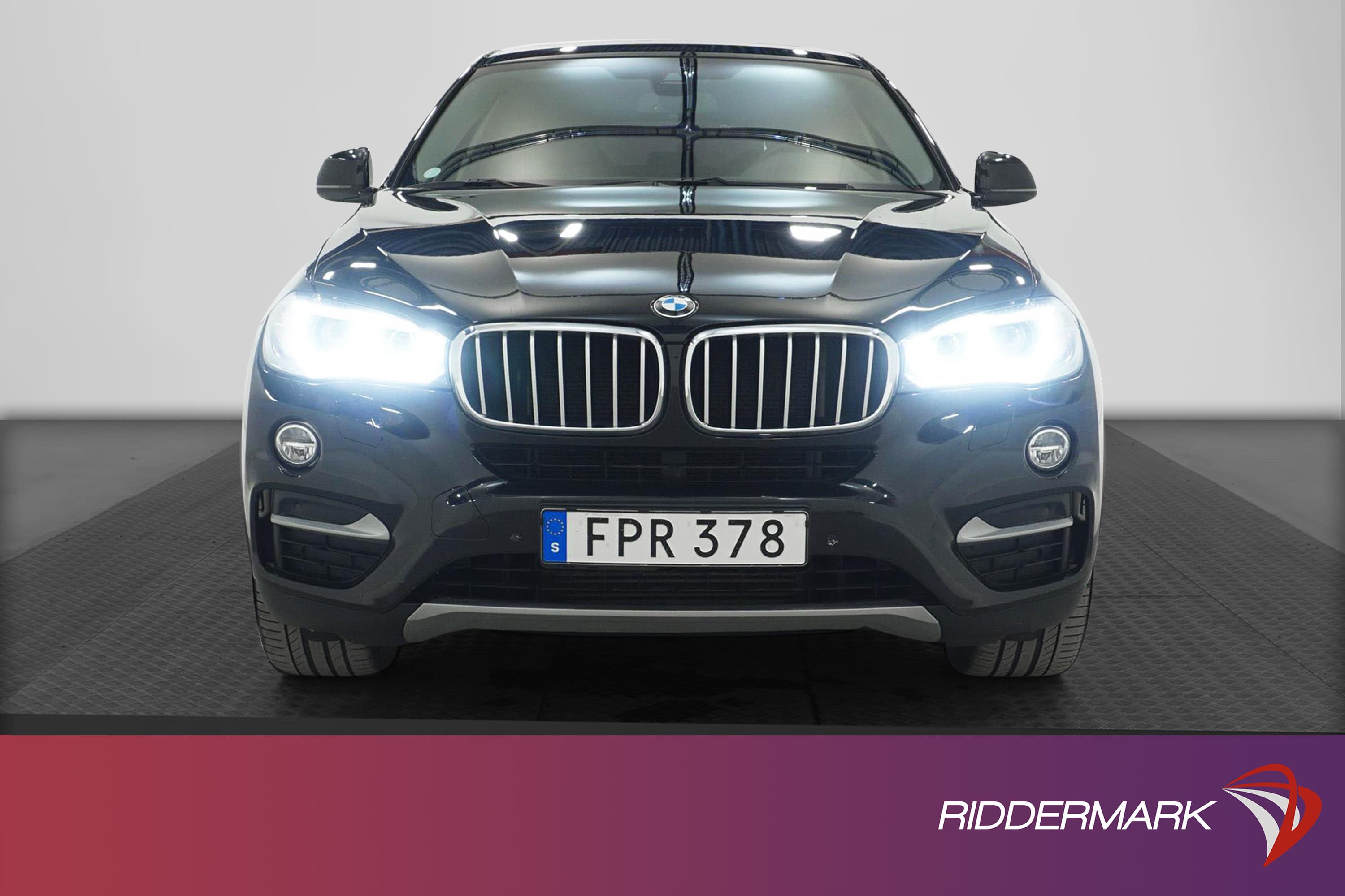 BMW X6 xDrive40d 313hk Taklucka Navi H/K Dragkrok HUD D-Värm