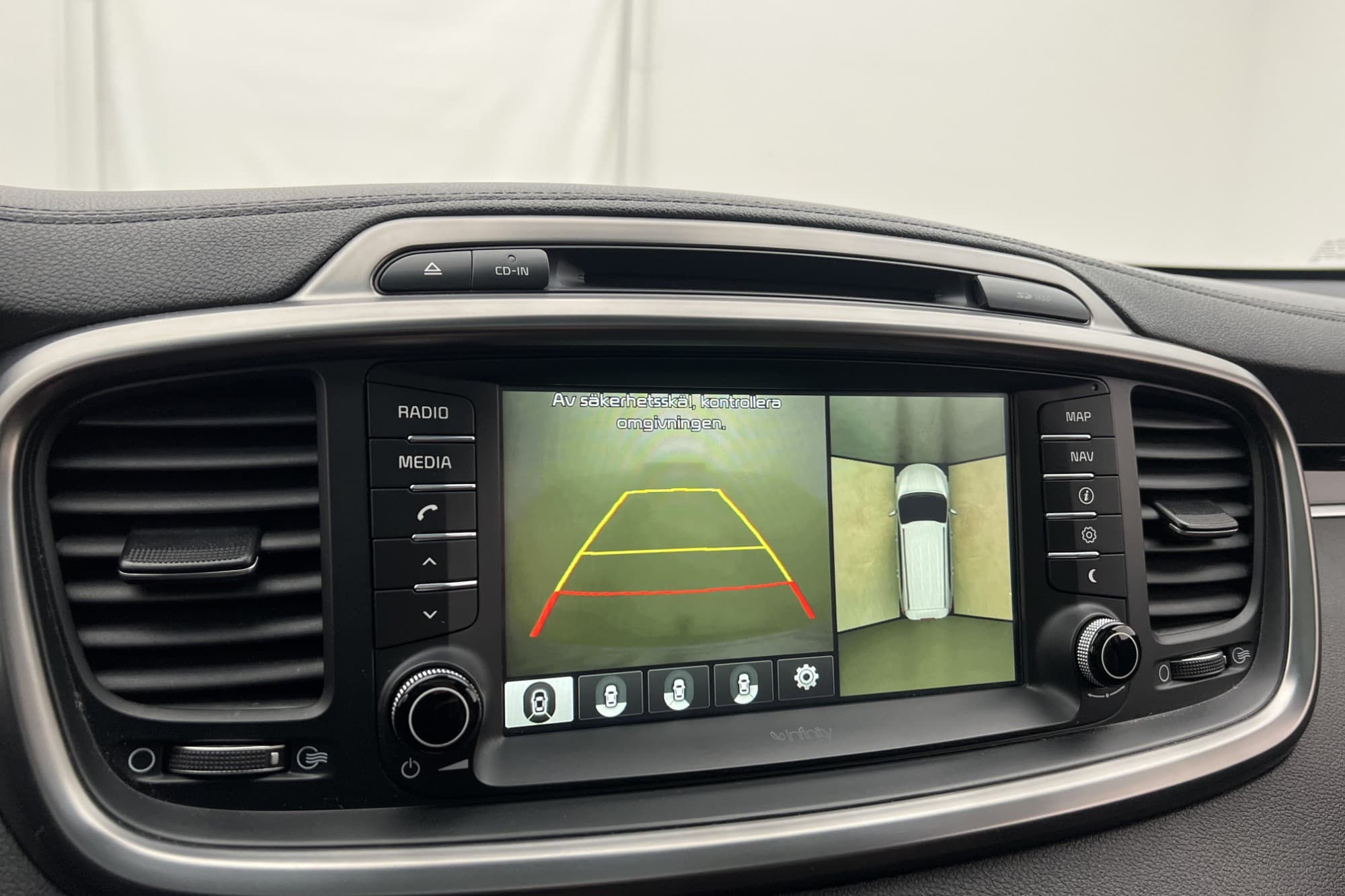 Kia Sorento 2.2 CRDi AWD 7-Sits Skinn Pano Infinity 360 Drag