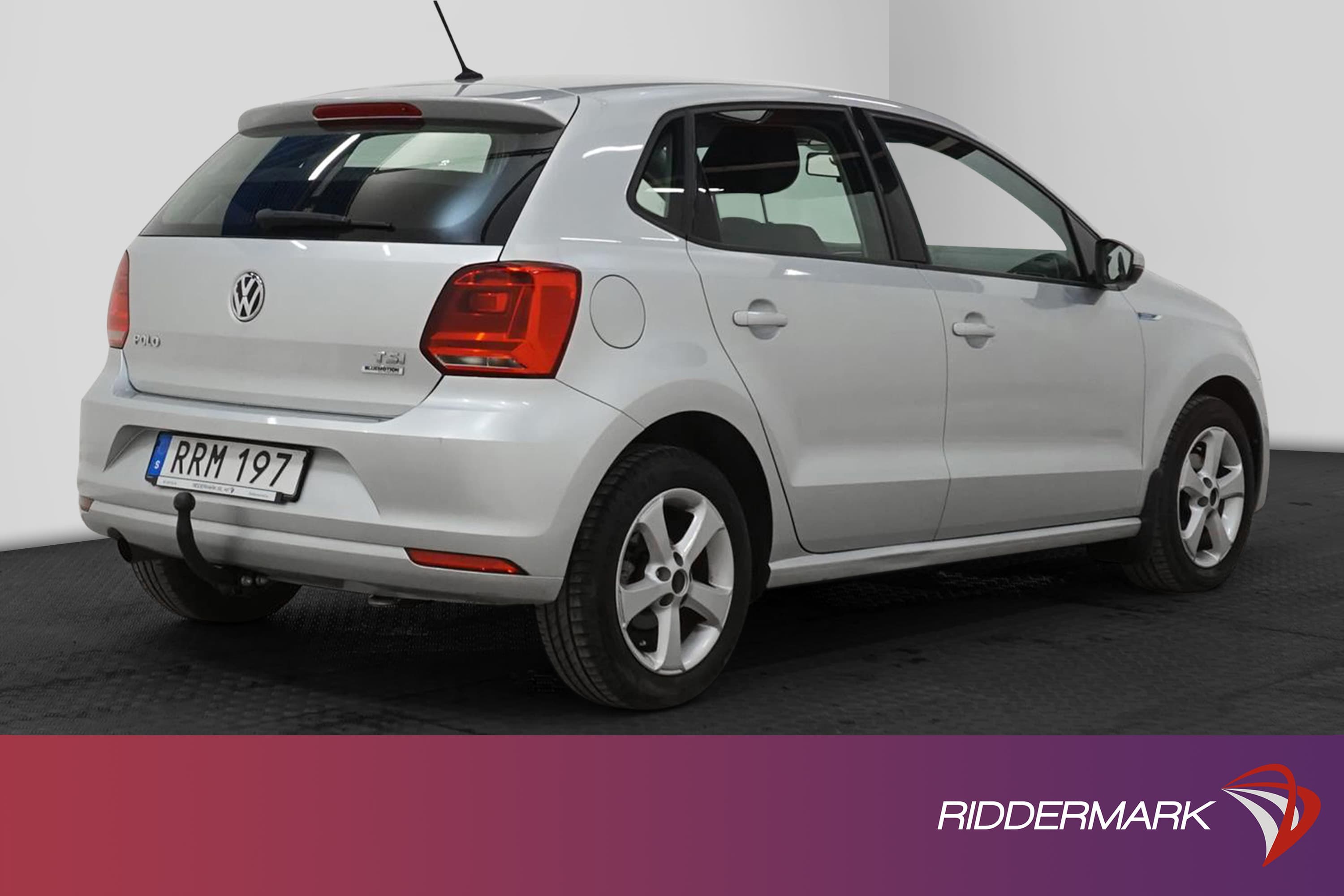 Volkswagen Polo 1.2 TSI 90hk Låg Skatt Nybes 0,40L/mil