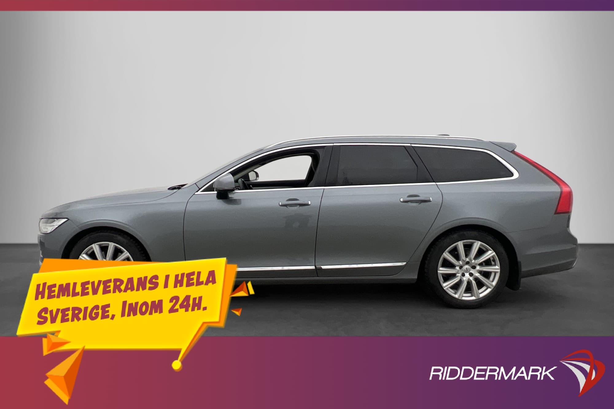 Volvo V90 D4 190hk Inscription Värmare Skinn 360° Dragkrok