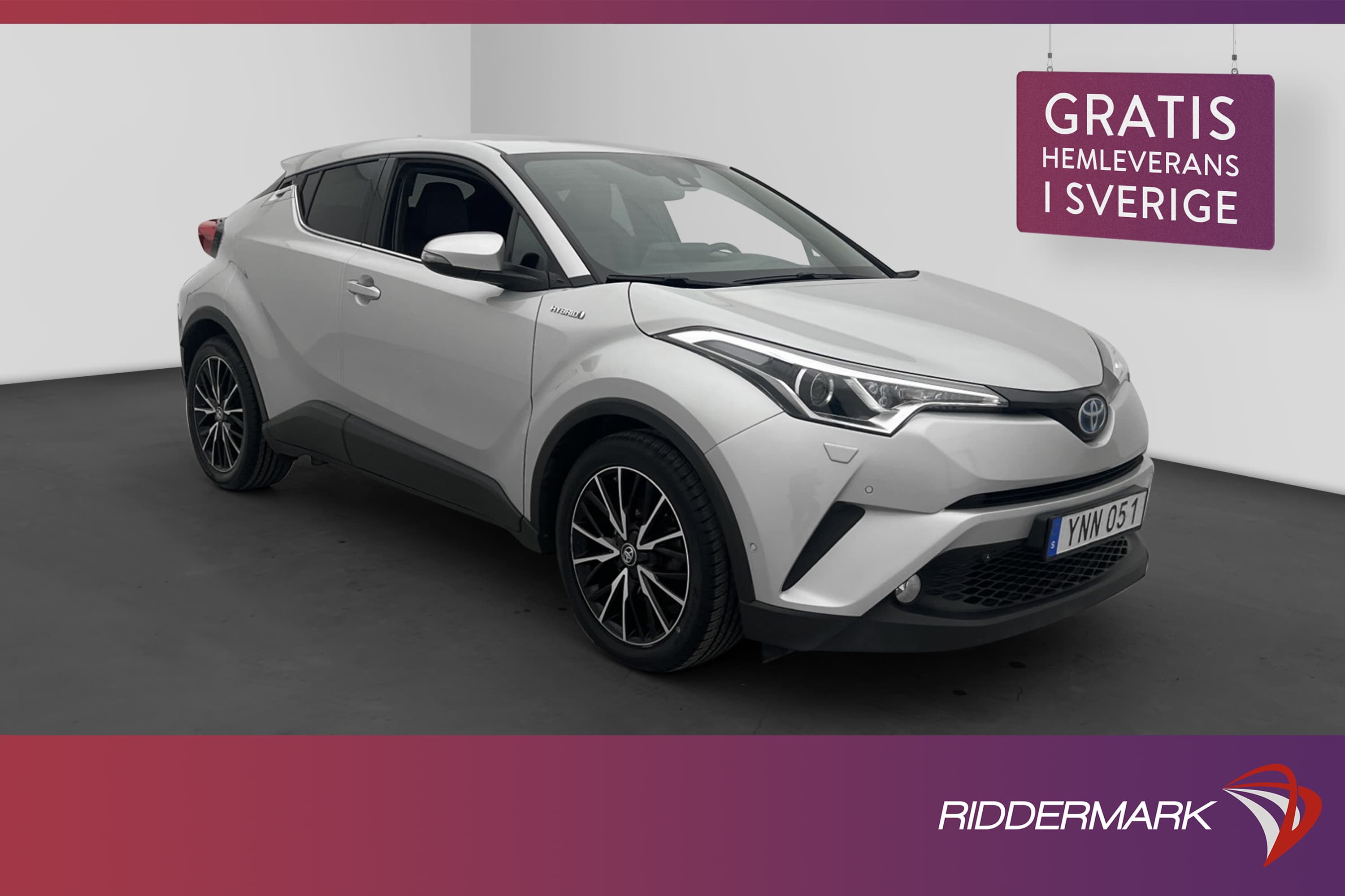 Toyota C-HR Hybrid 122hk
