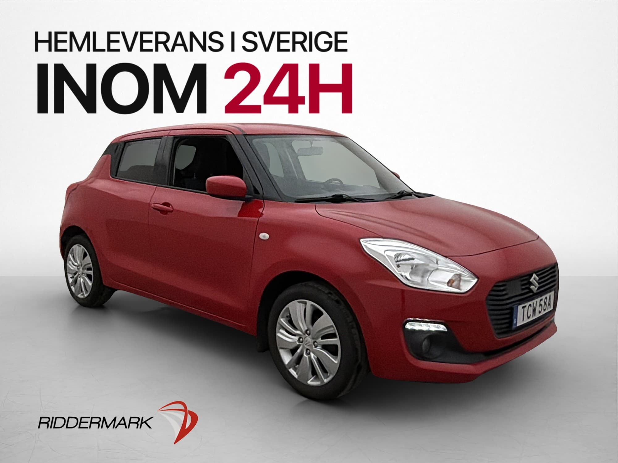 Suzuki Swift 1.2 Dualjet 90hk Kamera CarPlay Adaptiv-Fart