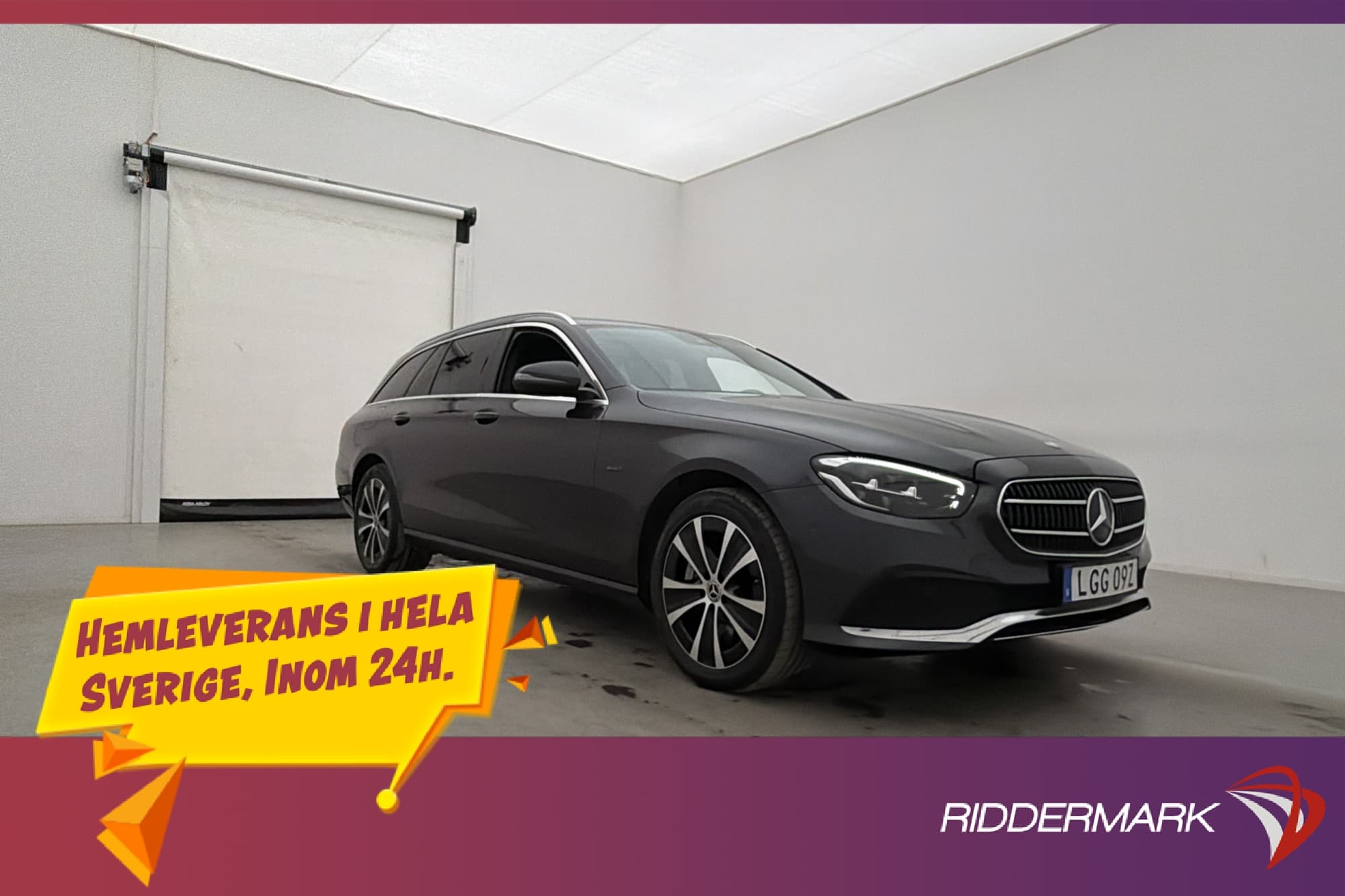 Mercedes-Benz E 300 T de 4M Wide P-Värm B-Kamera Drag Navi