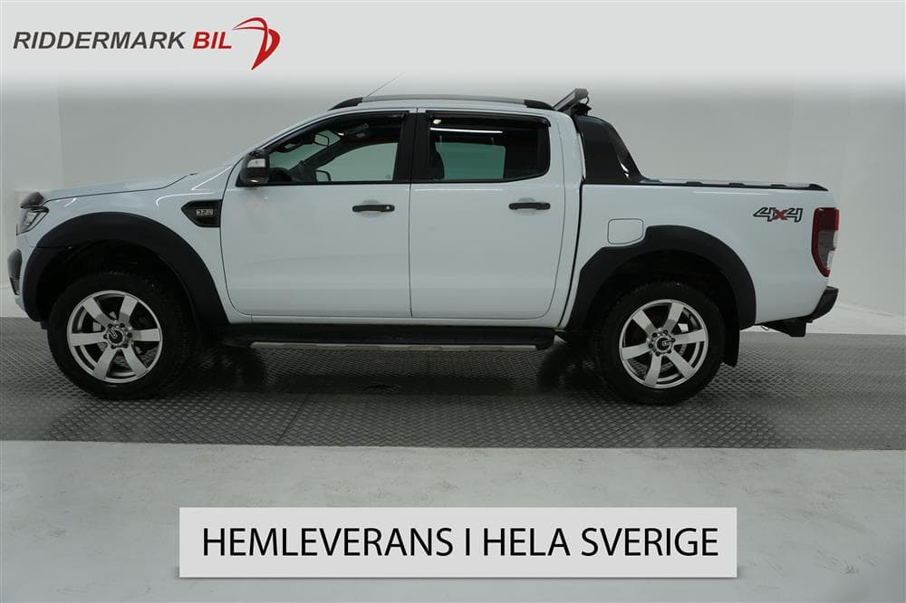 Ford Ranger Wildtrak 3.2 Eu6 4WD 200hk Diff Värmare Moms