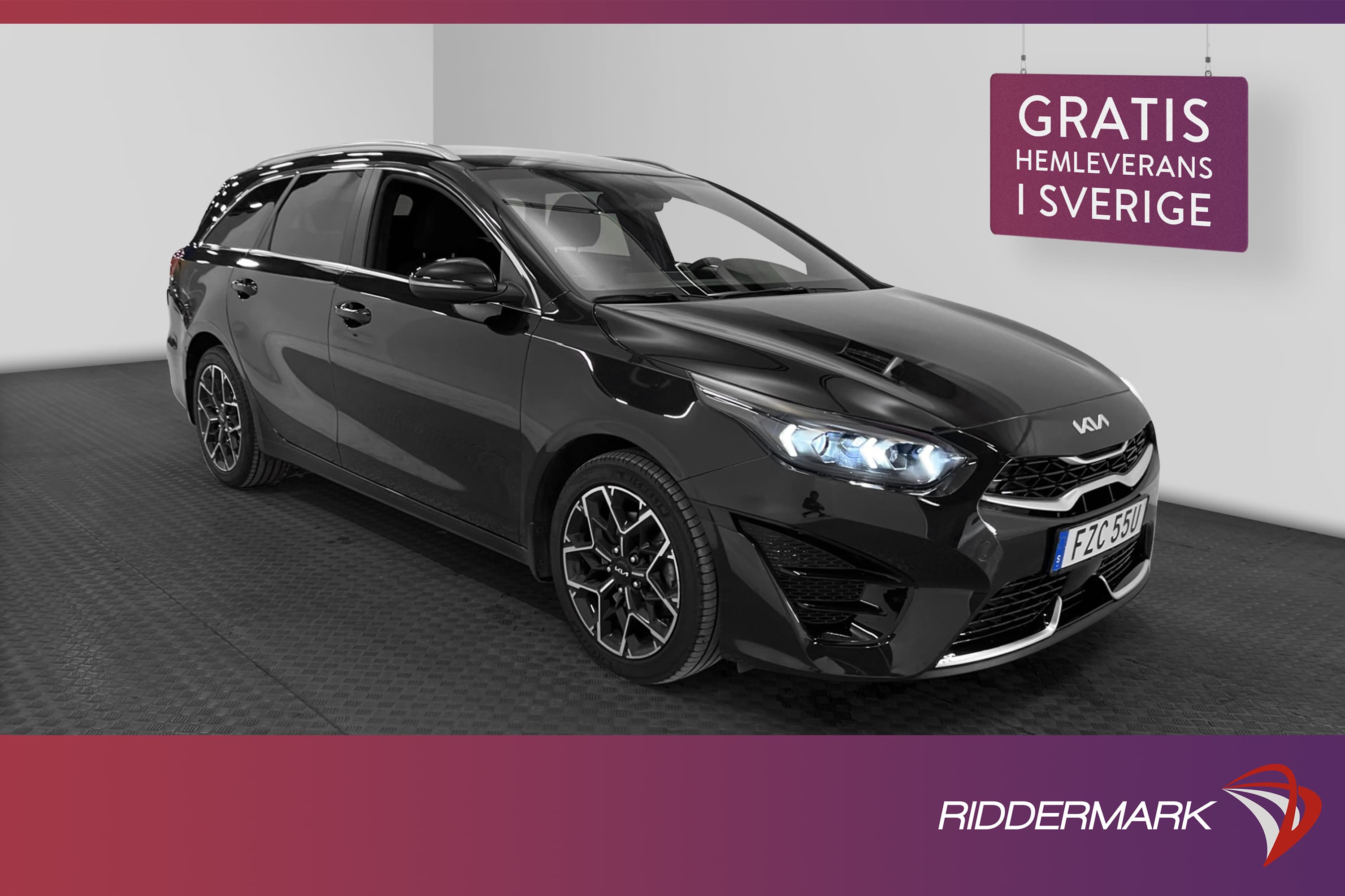Kia Ceed Sportswagon T-GDI 160hk GT-Line Cockpit Kamera Navi