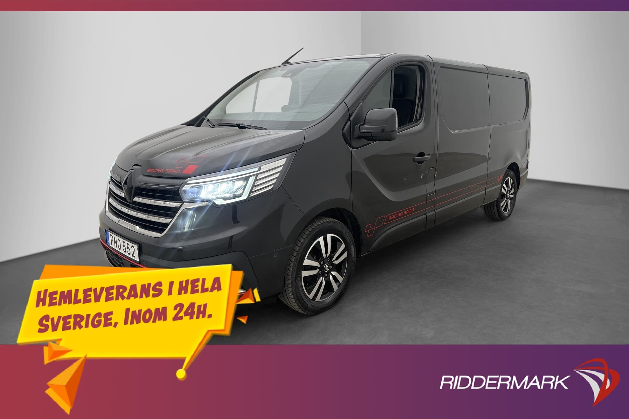 Renault trafic RacingSpirit L2 170hk Värm Drag Kamera MOMS