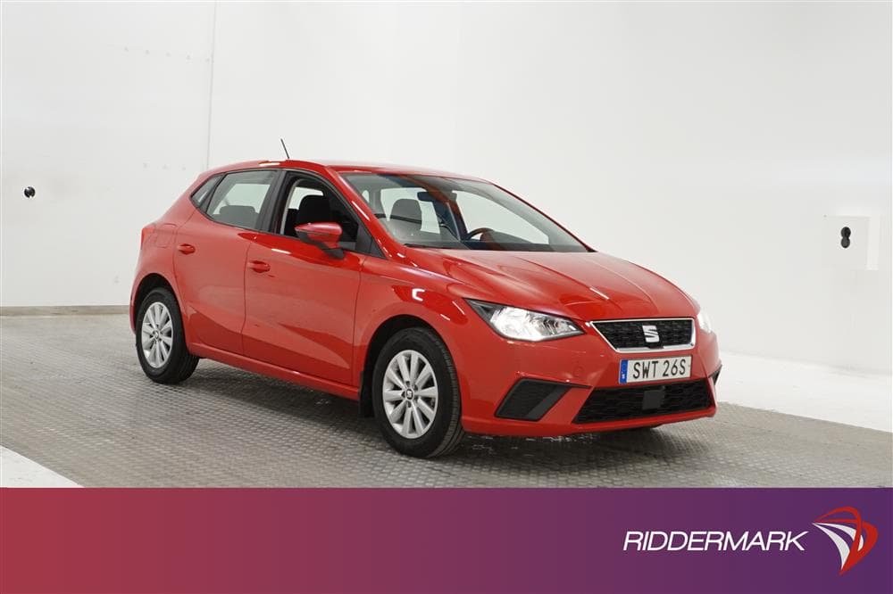 SEAT Ibiza 1.0 MPI 80hk Cockpit Sensorer Carplay 0,42l/milexteriör