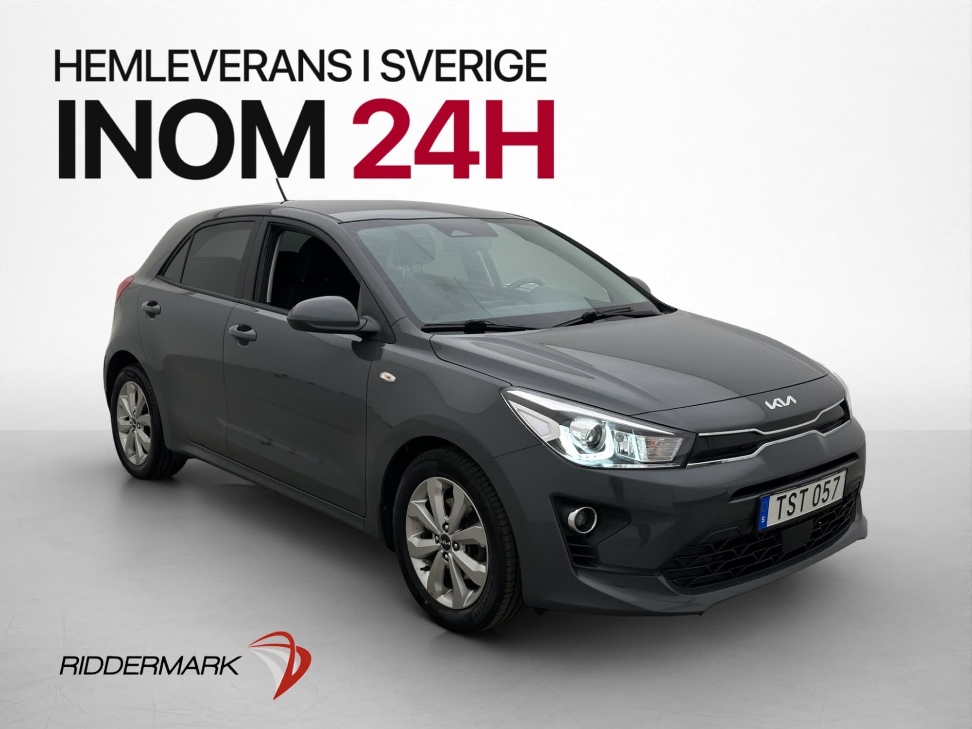 Kia Rio 100hk Advance Kamera CarPlay Farthållare Rattvärme