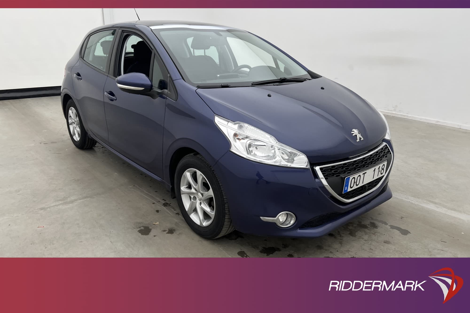 Peugeot 208 1.2 82hk Active Panorama M&K-Värmare Farthållare