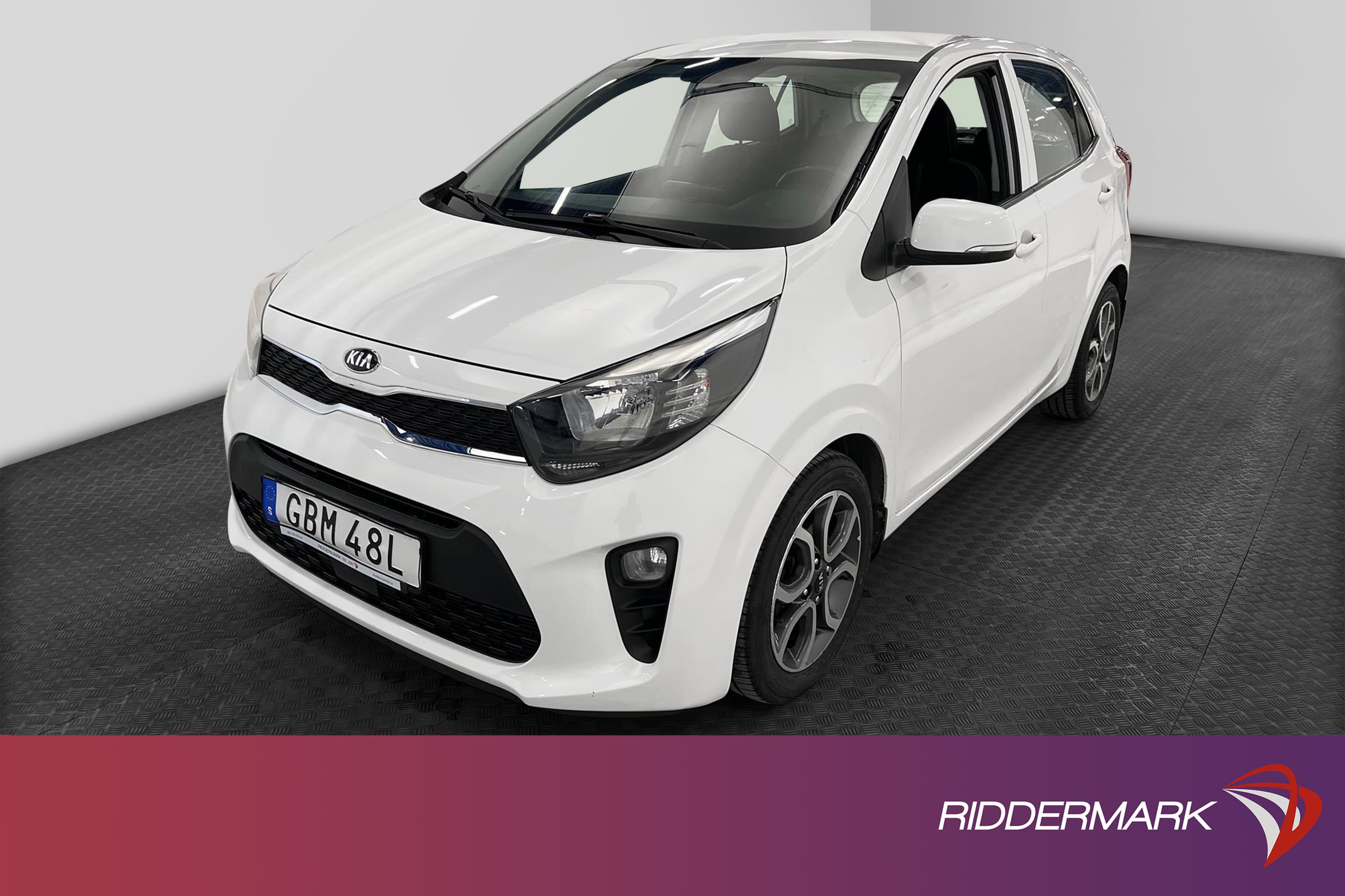 Kia Picanto 1.25 MPI Automat 84hk Kamera Carplay 0,66l/mil