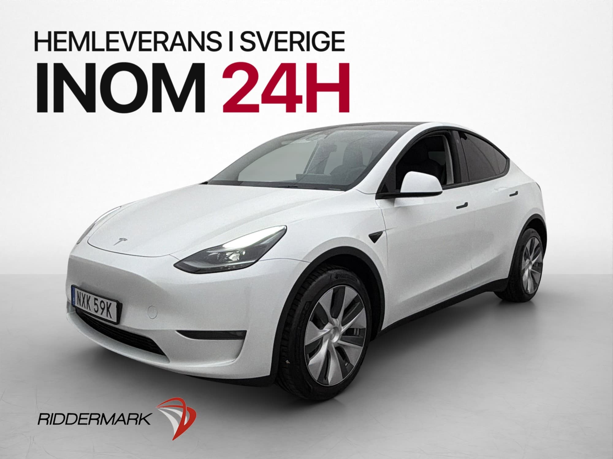 Tesla Model Y Long Range AWD Autopilot Sv-Såld MOMS