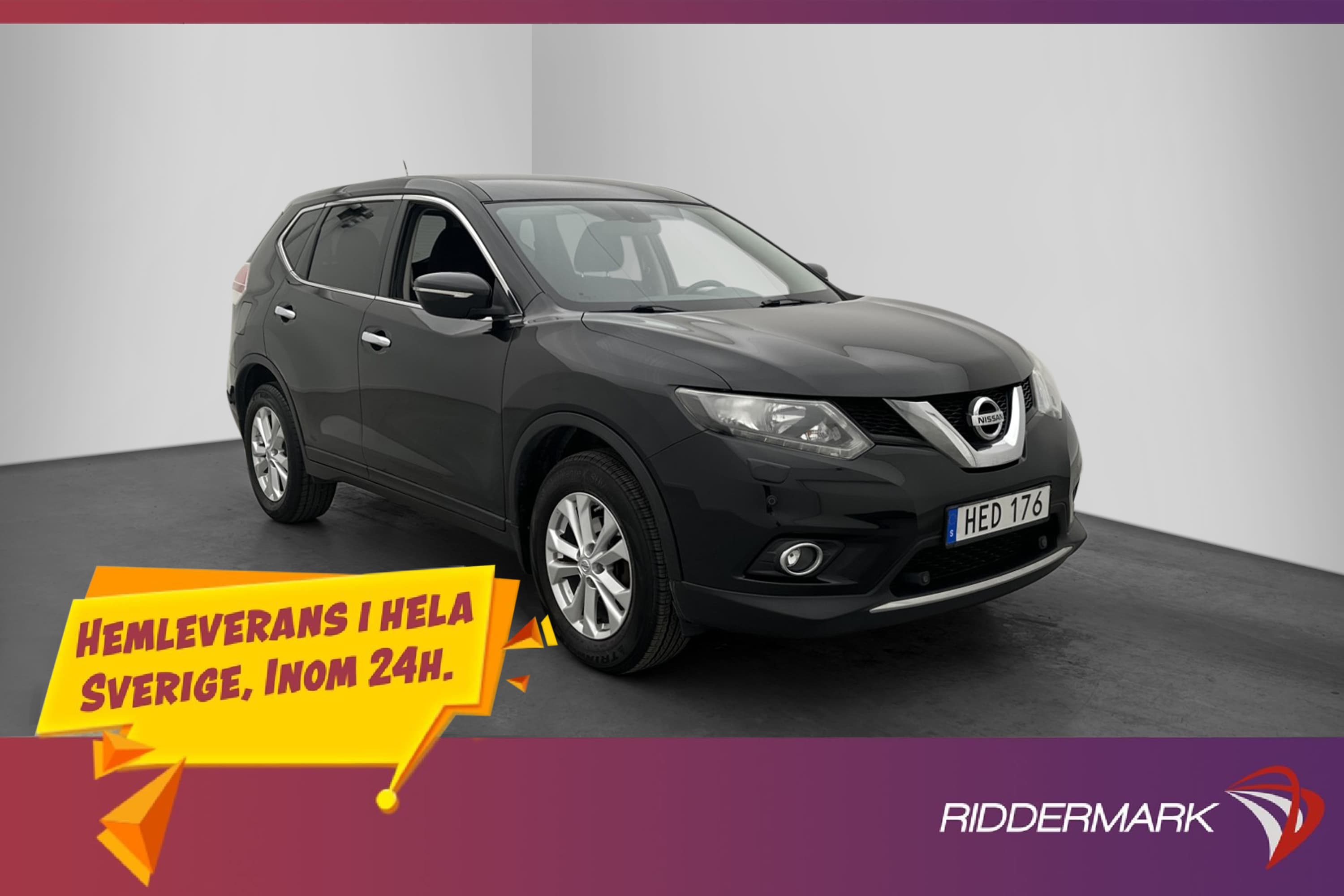 Nissan X-Trail 1.6 dCi 130hk Dragkrok Sensorer Farthållare