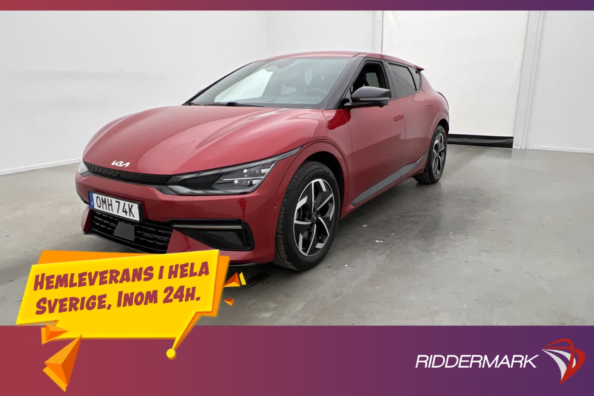 Kia EV6 77.4 kWh AWD 325hk GT-Line Drag HuD 360 CarPlay