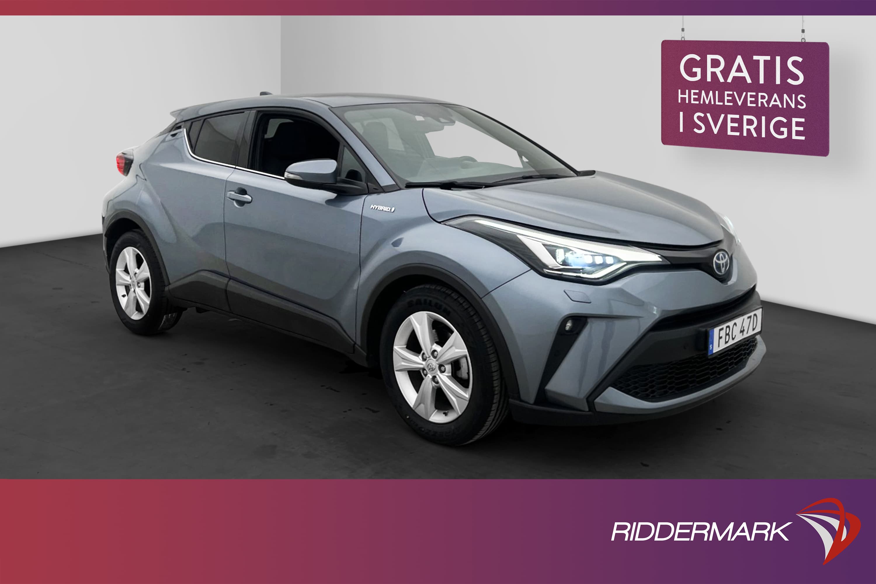 Toyota C-HR Hybrid 122hk