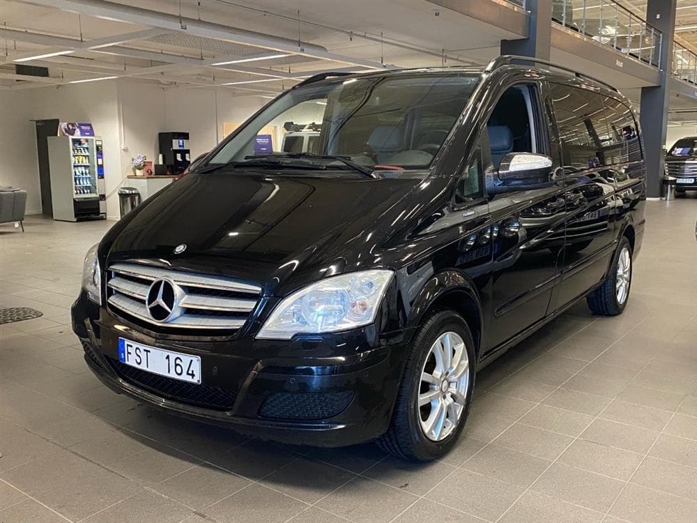 Mercedes-Benz Viano 2.2CDI Aut 163hk Navi Lång Värmare Drag exteriör